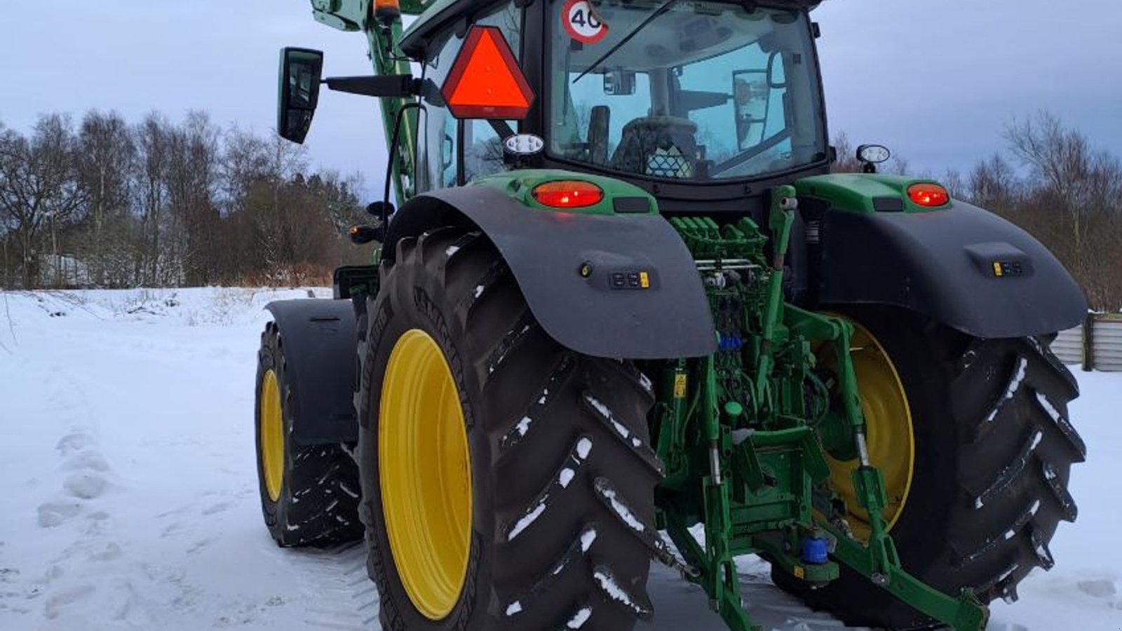 Traktor типа John Deere 6R 185 JOHN DEERE LÆSSER, FRONTLIFT, AUTOTRAC READY, Gebrauchtmaschine в Dronninglund (Фотография 10)