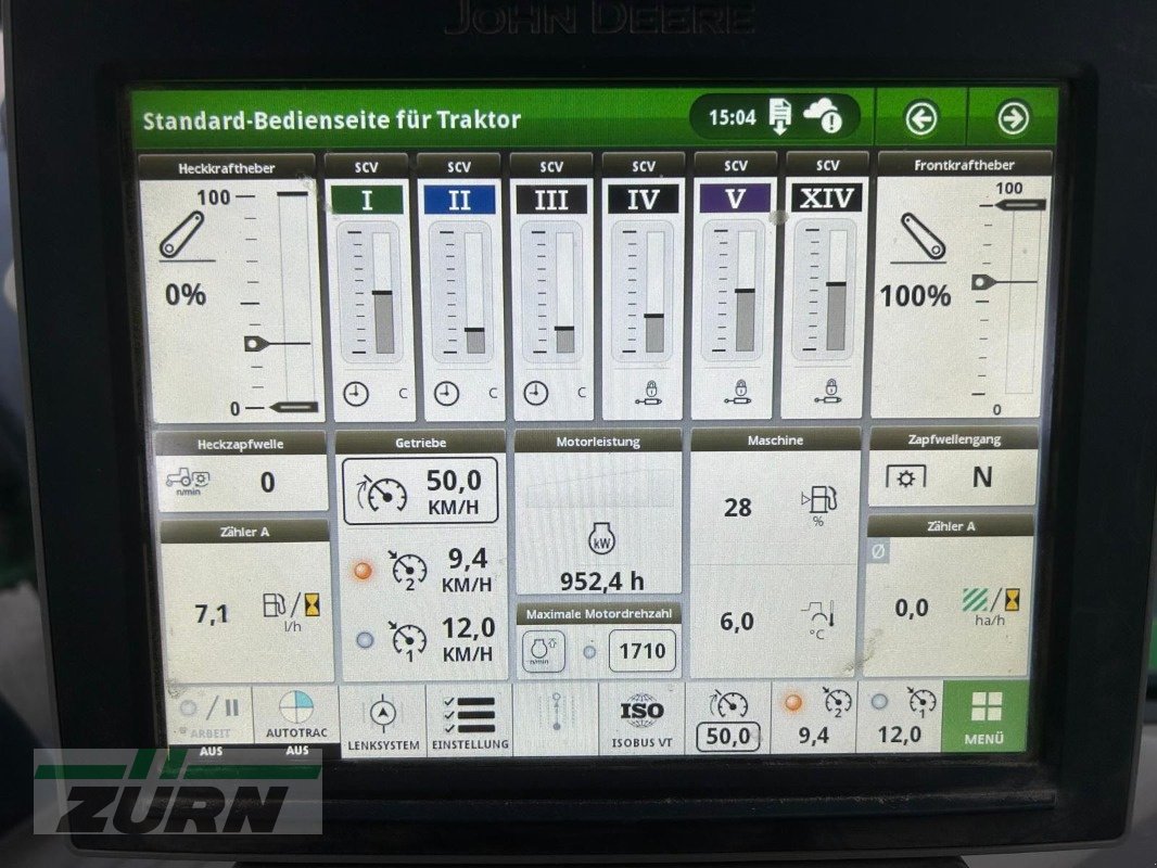 Traktor typu John Deere 6R 185 Verkauf im Kundenauftrag, Gebrauchtmaschine w Rot am See (Zdjęcie 10)