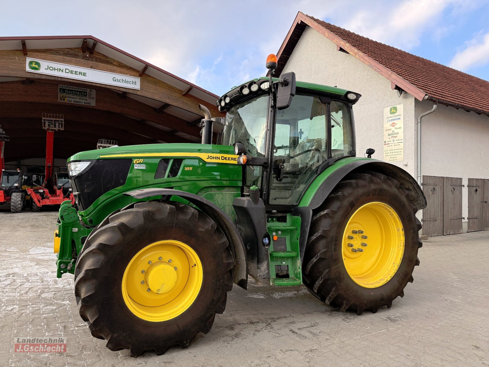 Traktor del tipo John Deere 6R 185, Gebrauchtmaschine en Mühldorf (Imagen 1)