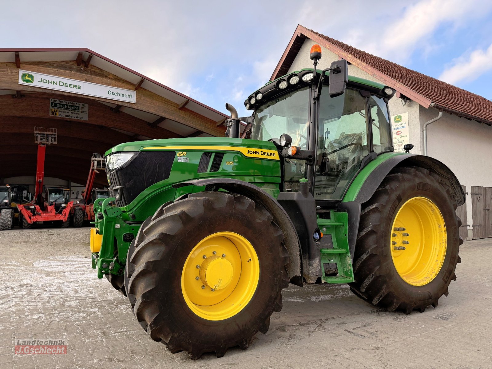 Traktor del tipo John Deere 6R 185, Gebrauchtmaschine en Mühldorf (Imagen 2)