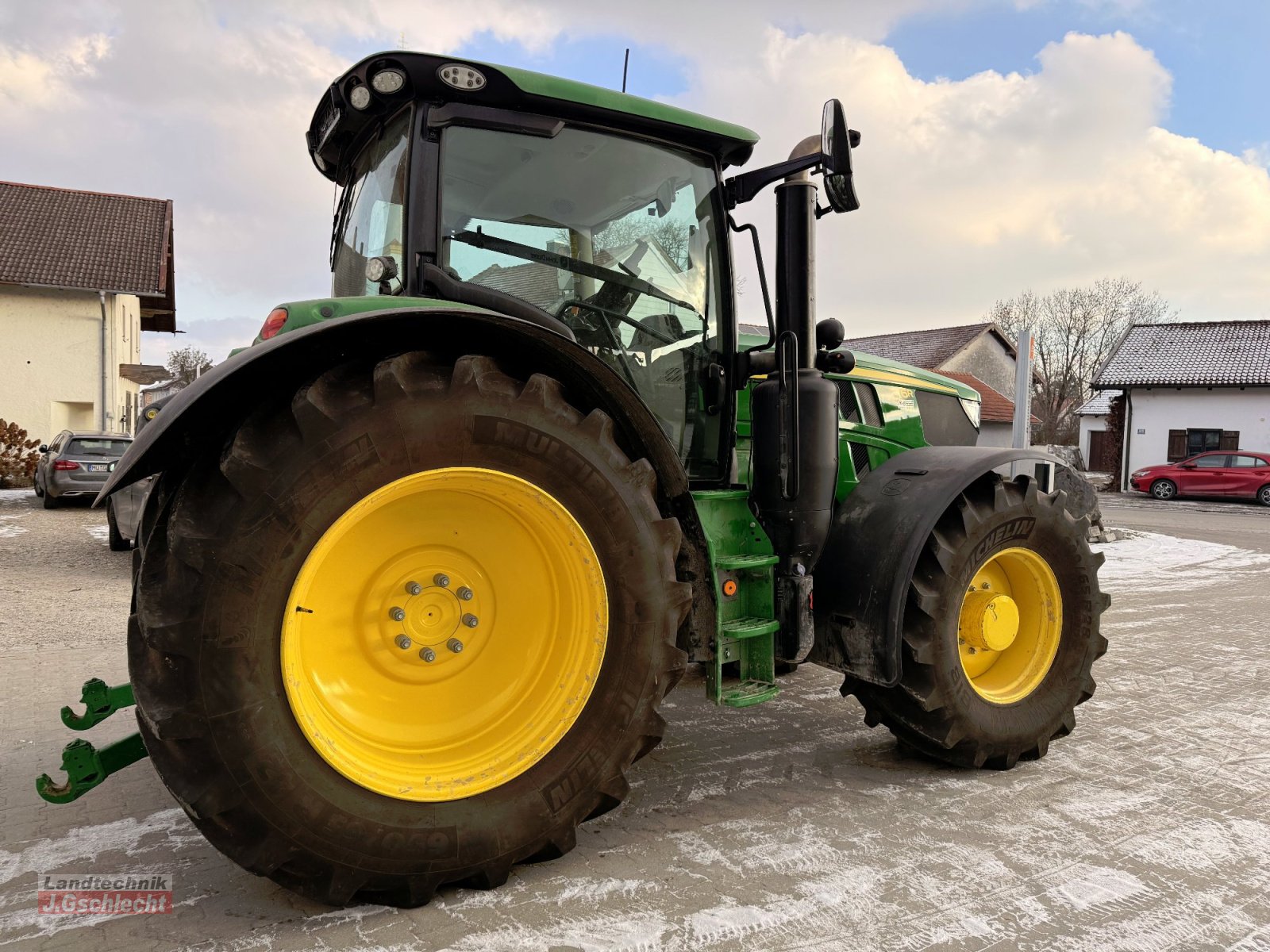 Traktor del tipo John Deere 6R 185, Gebrauchtmaschine en Mühldorf (Imagen 11)