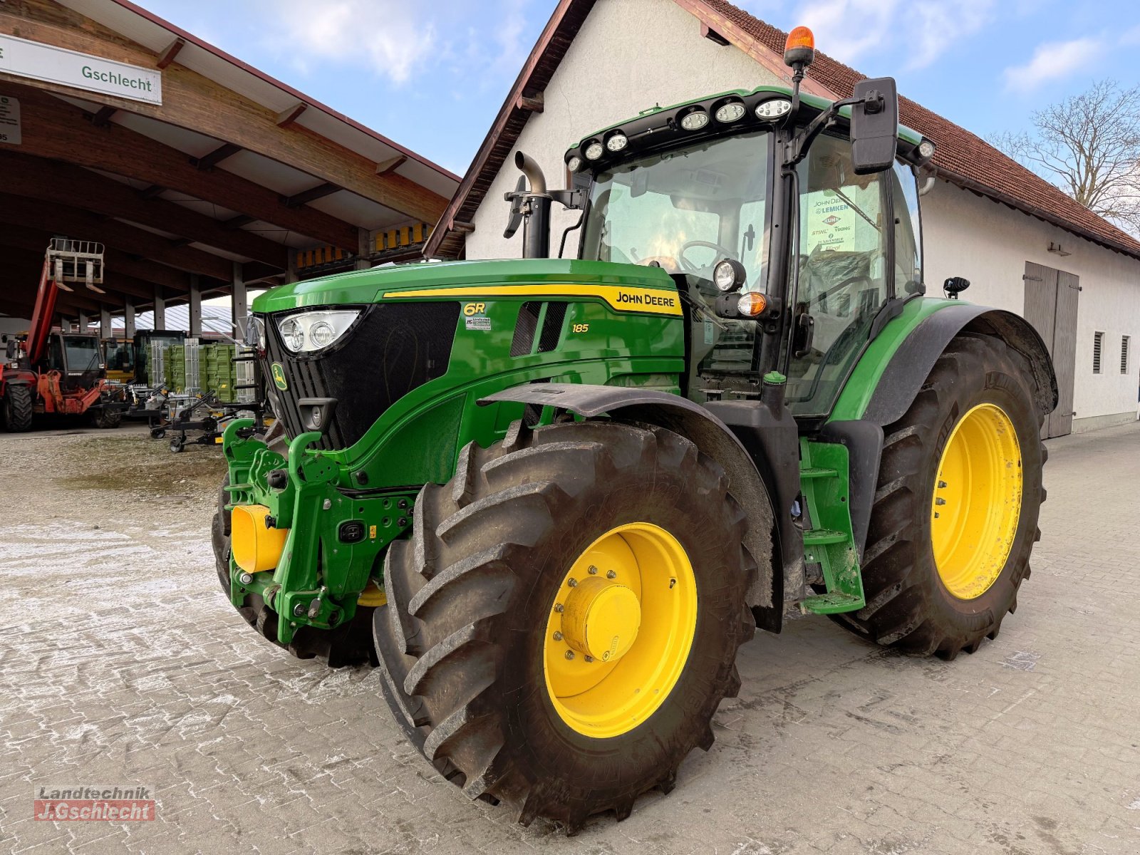 Traktor del tipo John Deere 6R 185, Gebrauchtmaschine en Mühldorf (Imagen 18)