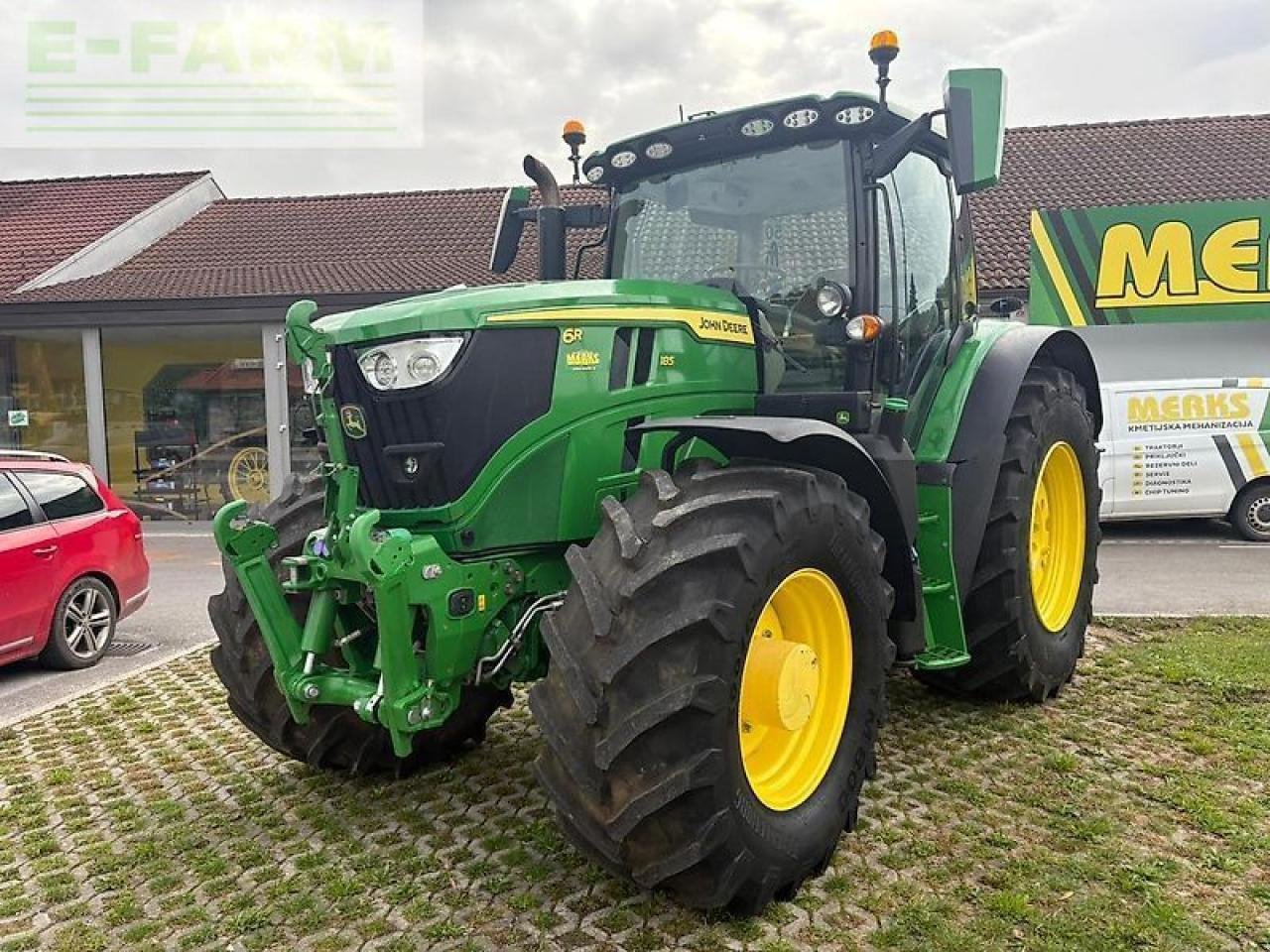 Traktor des Typs John Deere 6r 185, Gebrauchtmaschine in GROBELNO (Bild 1)