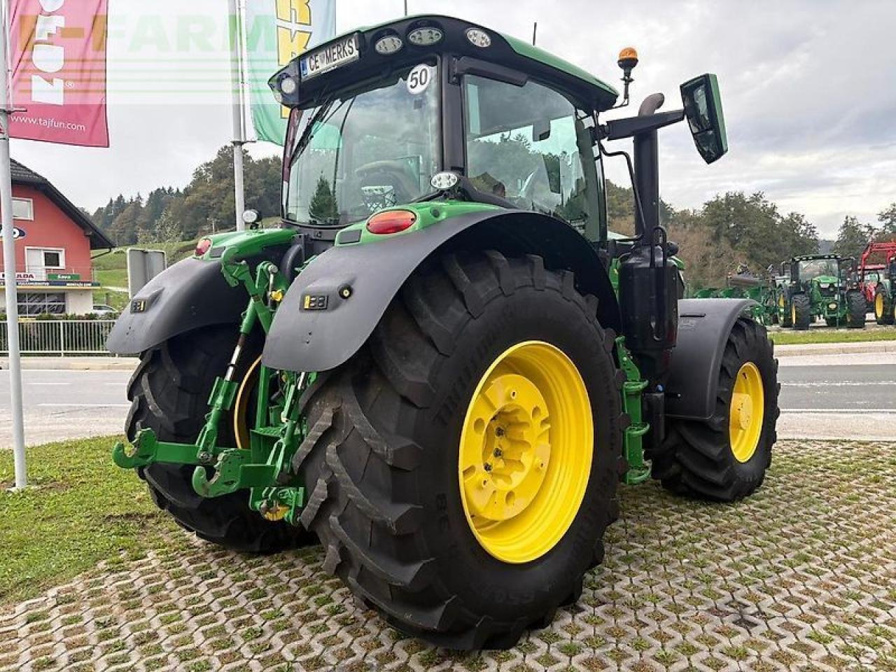 Traktor des Typs John Deere 6r 185, Gebrauchtmaschine in GROBELNO (Bild 5)