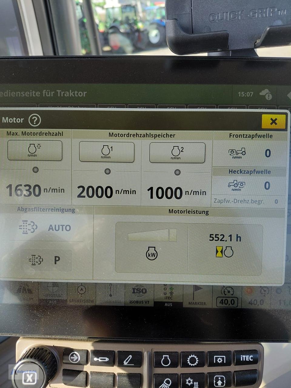 Traktor του τύπου John Deere 6R 185, Gebrauchtmaschine σε Wittlich (Φωτογραφία 11)