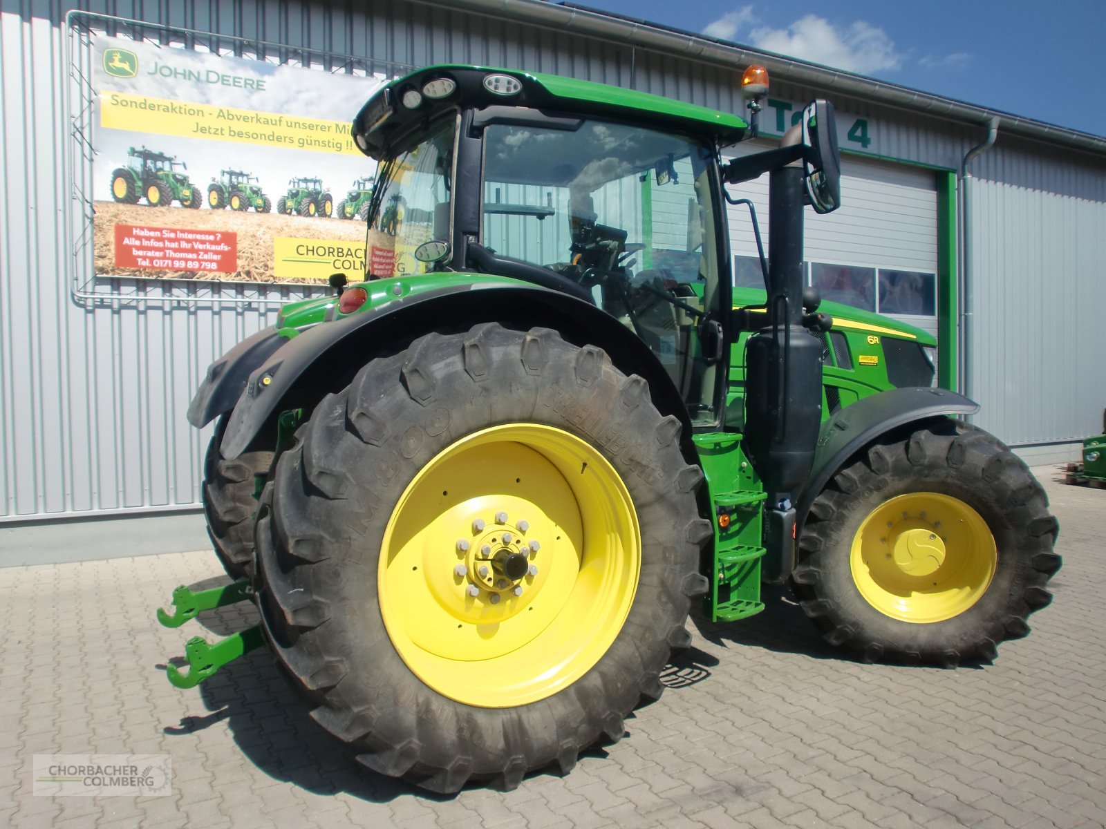 Traktor of the type John Deere 6R 185, Gebrauchtmaschine in Colmberg (Picture 4)