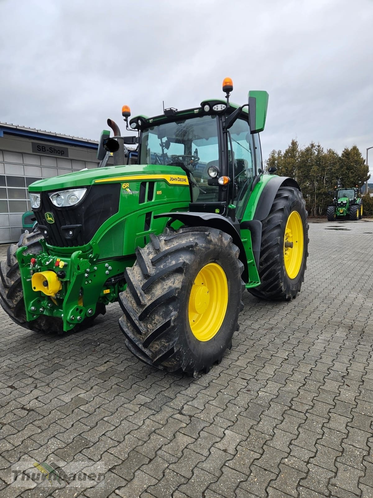 Traktor des Typs John Deere 6R 185, Gebrauchtmaschine in Cham (Bild 2)