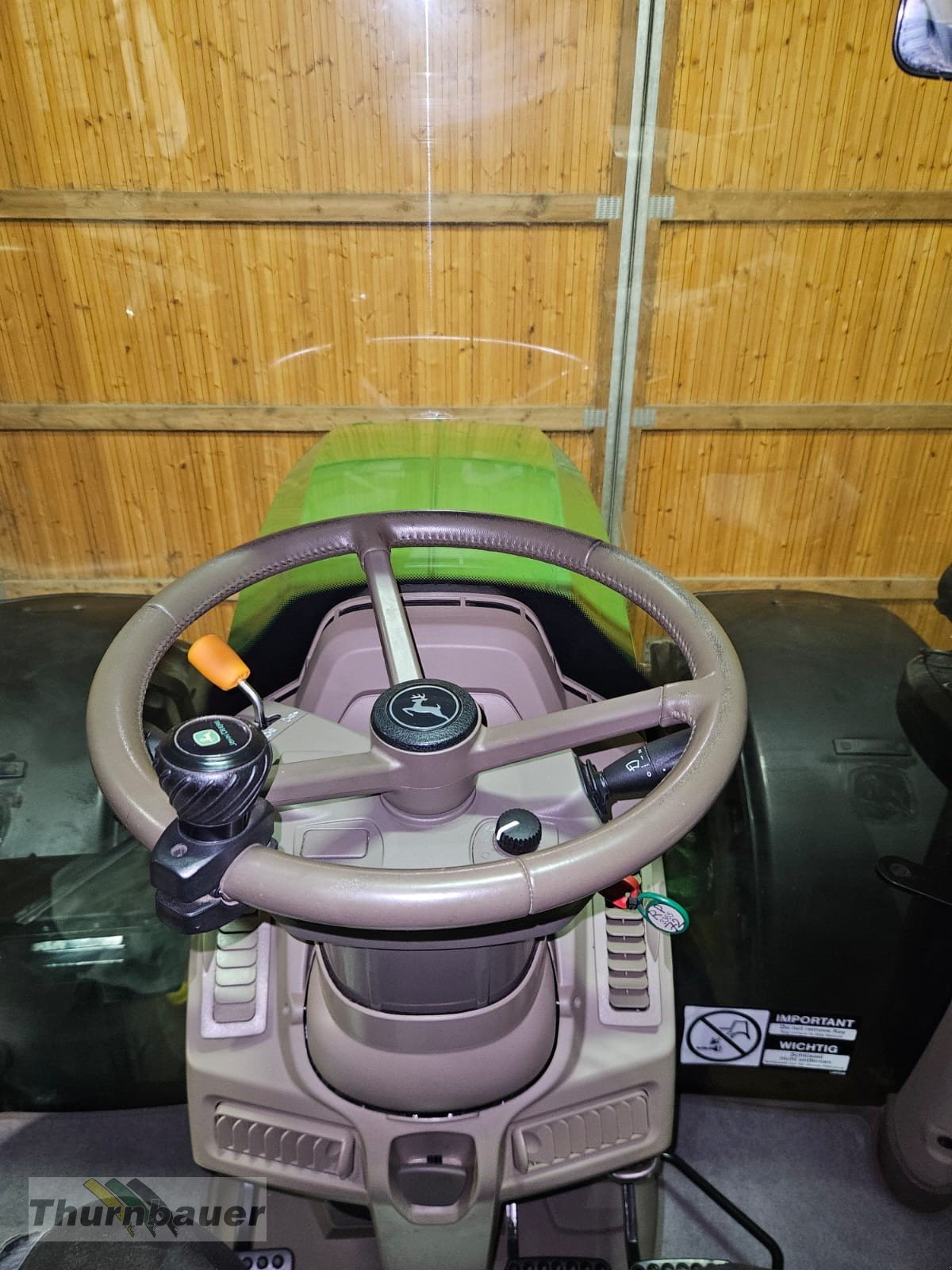 Traktor des Typs John Deere 6R 185, Gebrauchtmaschine in Cham (Bild 5)