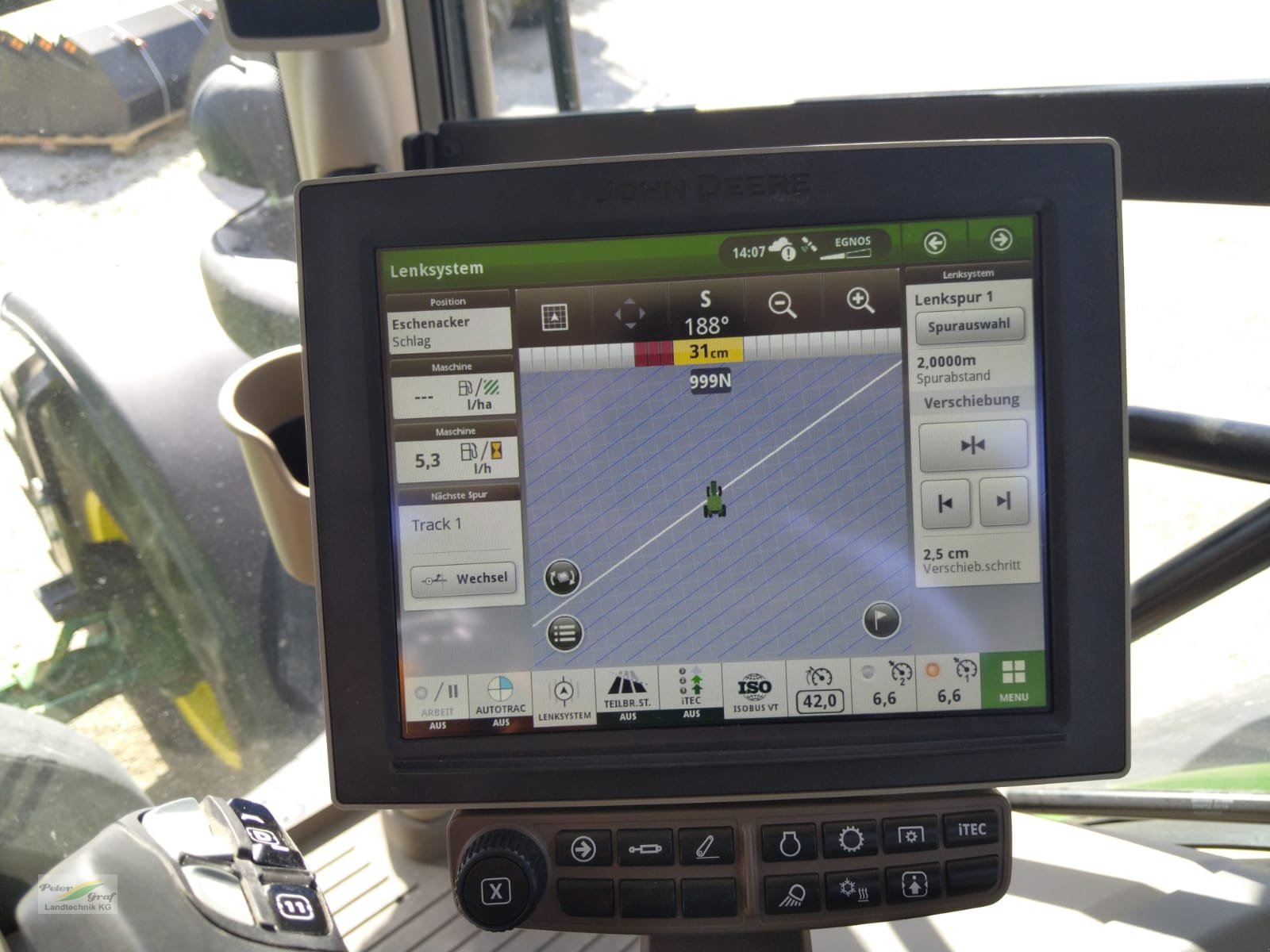 Traktor za tip John Deere 6R 185, Gebrauchtmaschine u Pegnitz-Bronn (Slika 11)