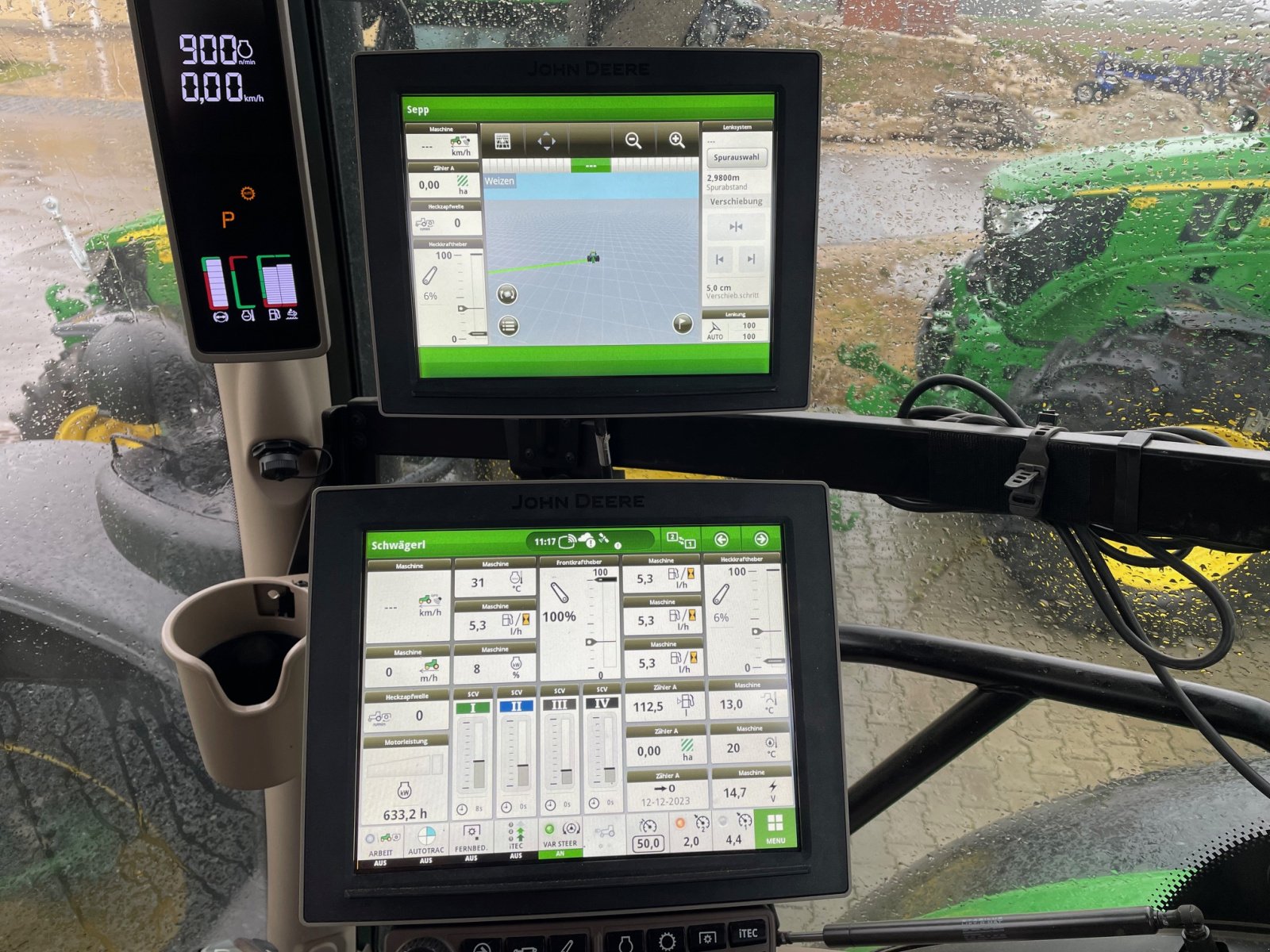 Traktor van het type John Deere 6R 185, Gebrauchtmaschine in Burglengenfeld (Foto 5)