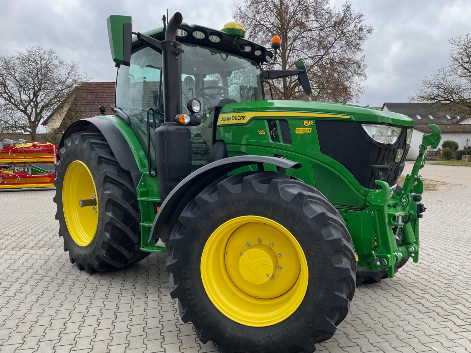Traktor Türe ait John Deere 6R 185, Gebrauchtmaschine içinde Burglengenfeld (resim 2)