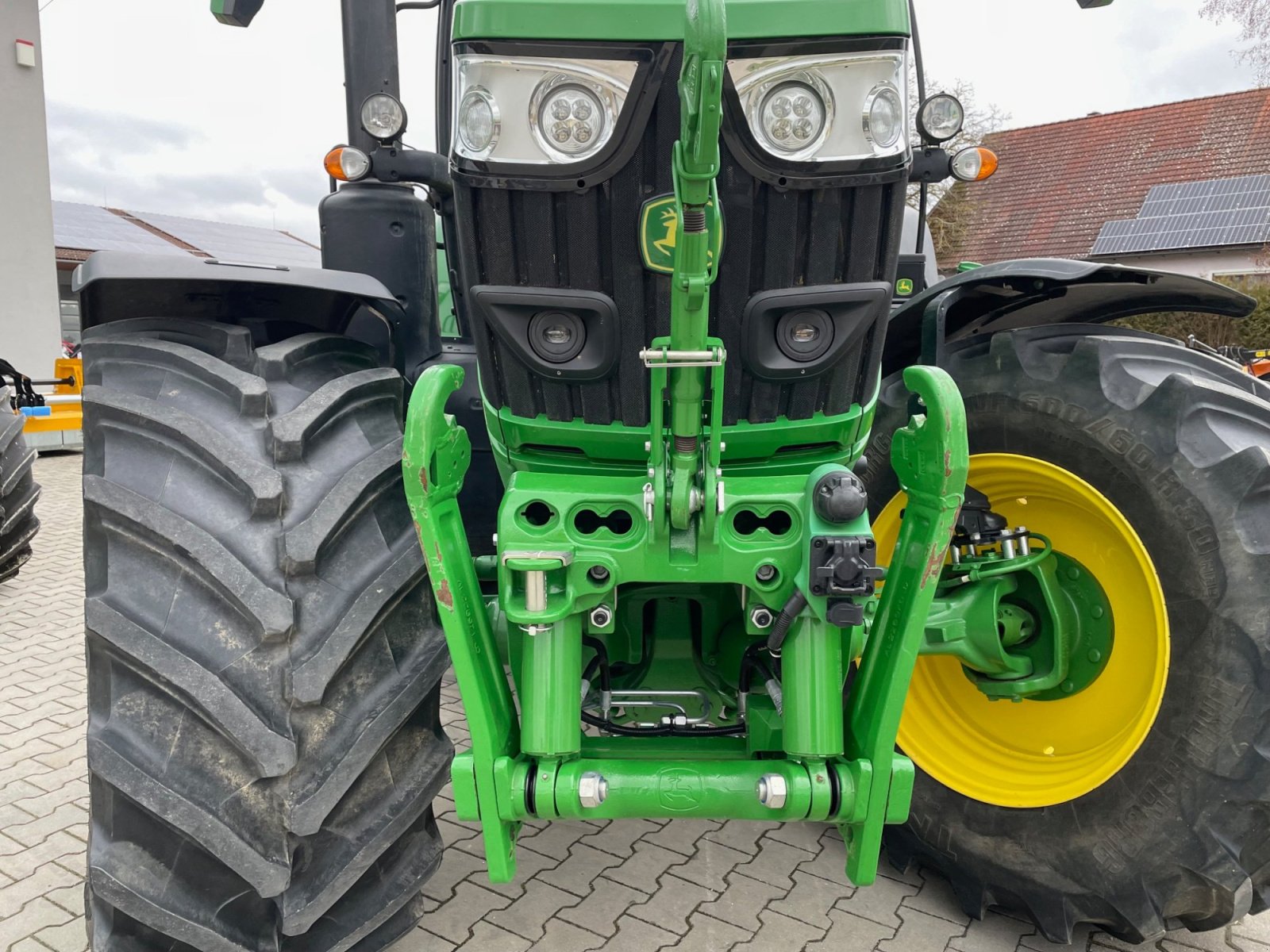 Traktor Türe ait John Deere 6R 185, Gebrauchtmaschine içinde Burglengenfeld (resim 3)
