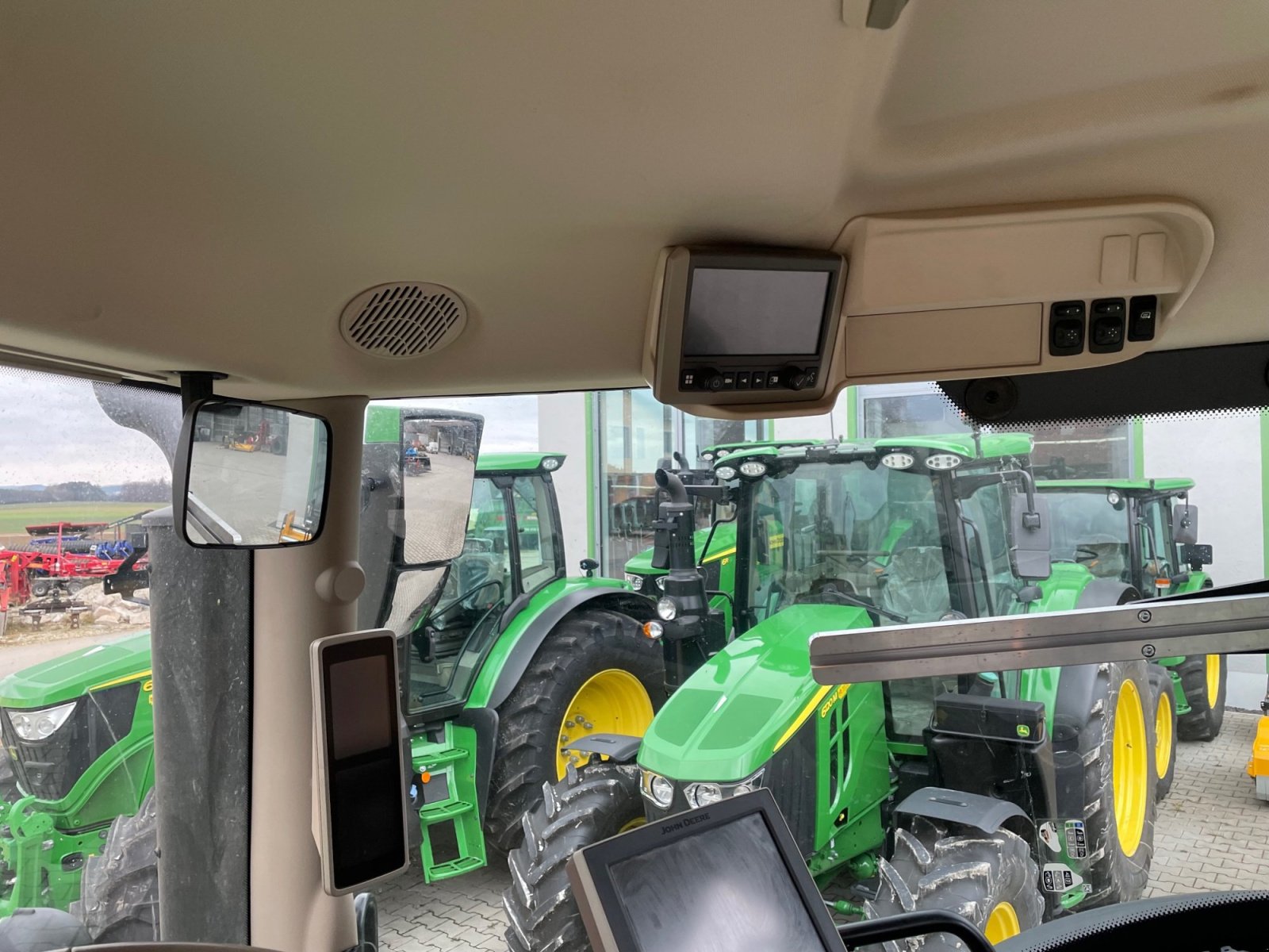 Traktor Türe ait John Deere 6R 185, Gebrauchtmaschine içinde Burglengenfeld (resim 8)