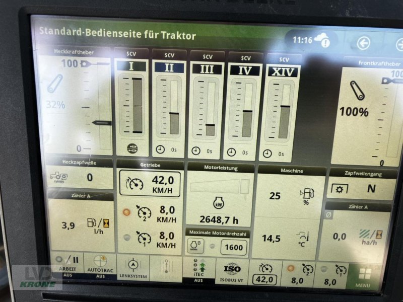 Traktor typu John Deere 6R 185, Gebrauchtmaschine v Spelle (Obrázek 11)
