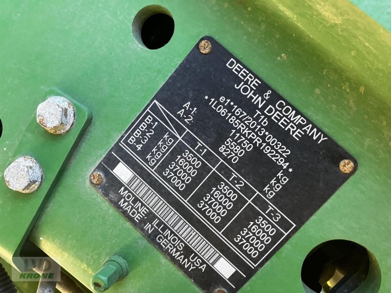 Traktor typu John Deere 6R 185, Gebrauchtmaschine v Spelle (Obrázek 14)
