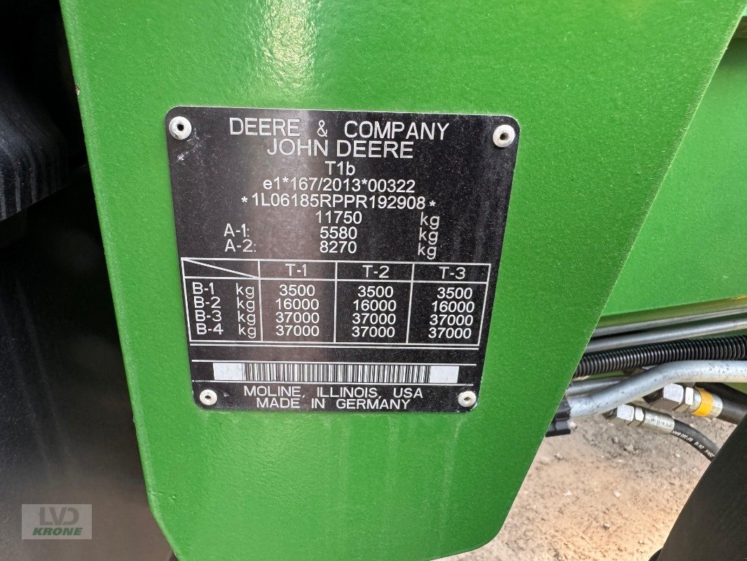 Traktor van het type John Deere 6R 185, Gebrauchtmaschine in Barsinghausen OT Groß Munzel (Foto 15)