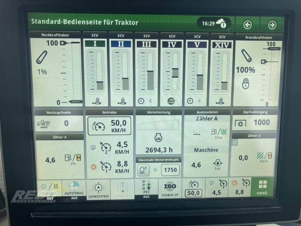 Traktor of the type John Deere 6R 185, Gebrauchtmaschine in Albersdorf (Picture 14)