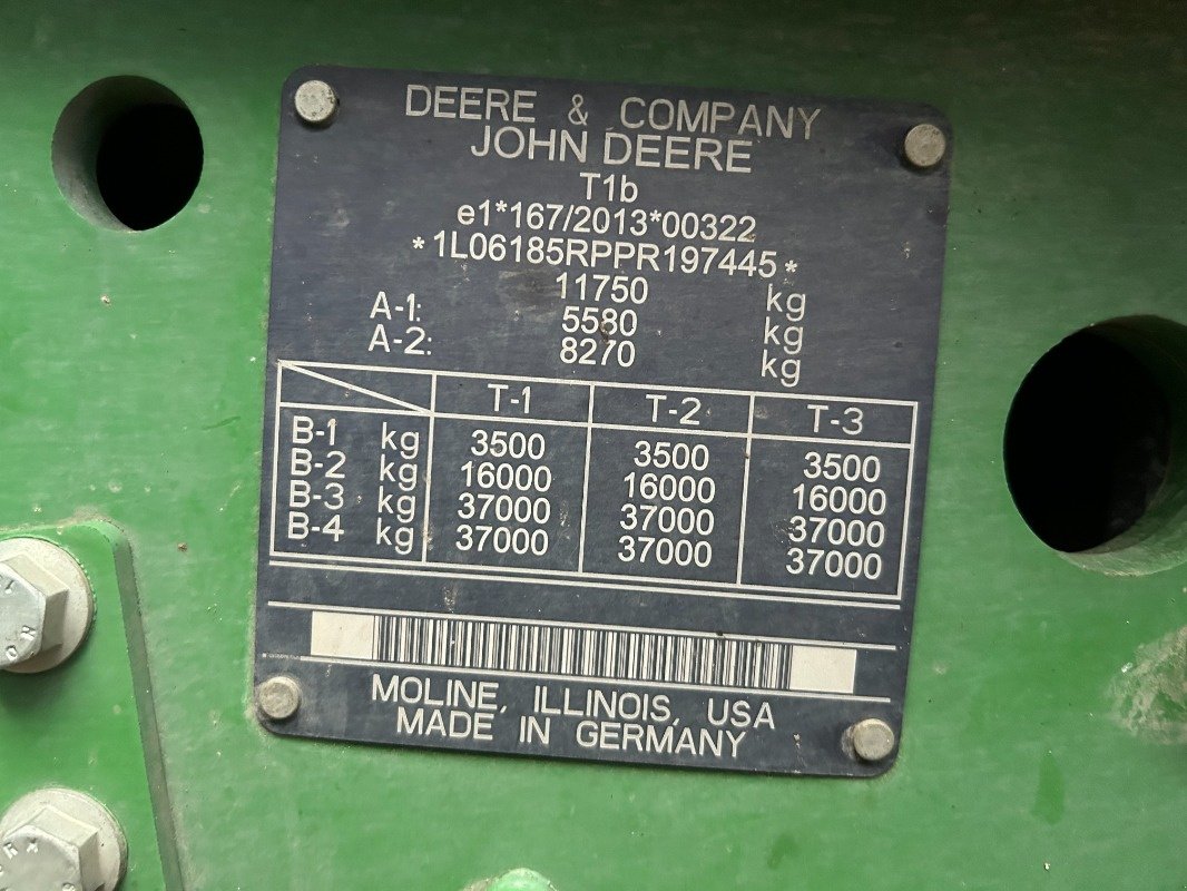 Traktor of the type John Deere 6R 185, Gebrauchtmaschine in Sittensen (Picture 29)