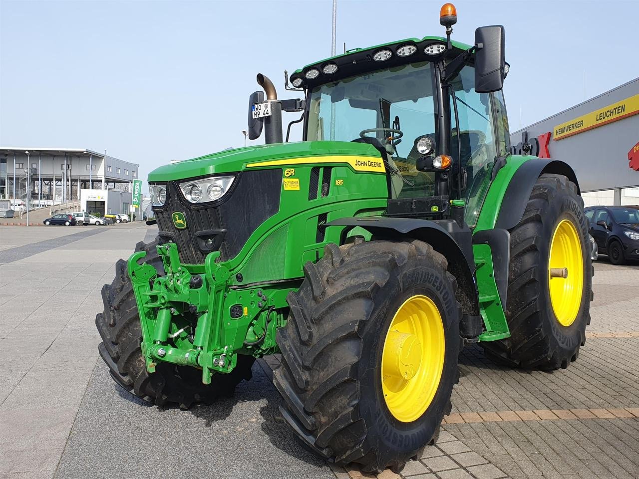 Traktor del tipo John Deere 6R 185, Neumaschine In Niederkirchen (Immagine 1)