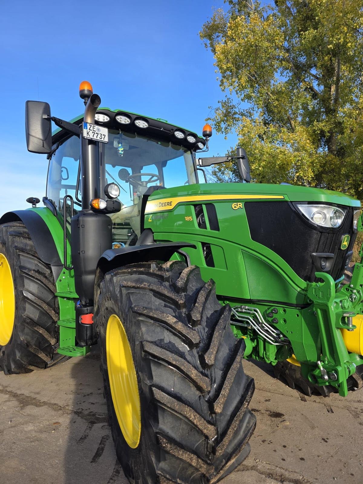 Traktor des Typs John Deere 6R 185, Gebrauchtmaschine in Deining (Bild 17)