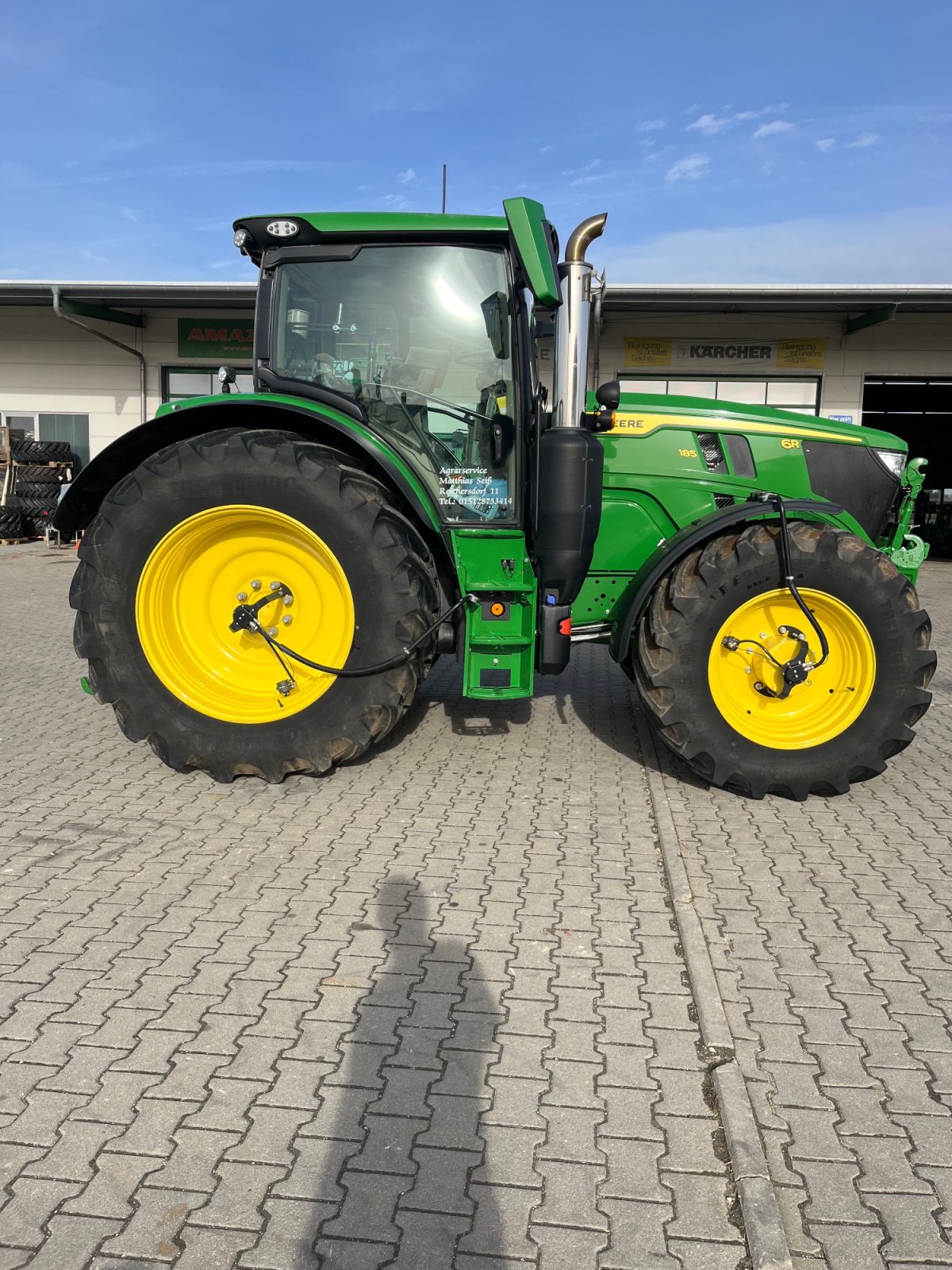 Traktor typu John Deere 6R 185, Gebrauchtmaschine v Thalmässing (Obrázek 5)