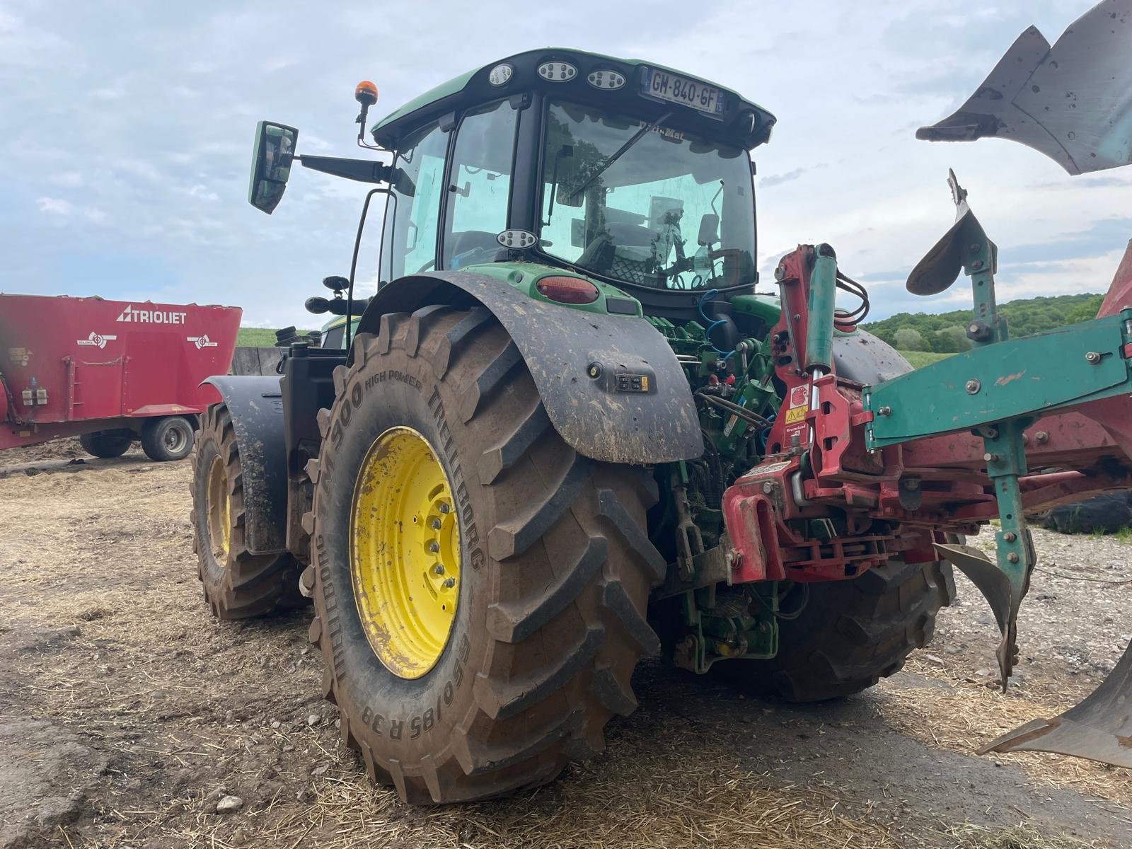 Traktor des Typs John Deere 6R 195 AUTOPOWER, Gebrauchtmaschine in YTRAC (Bild 4)