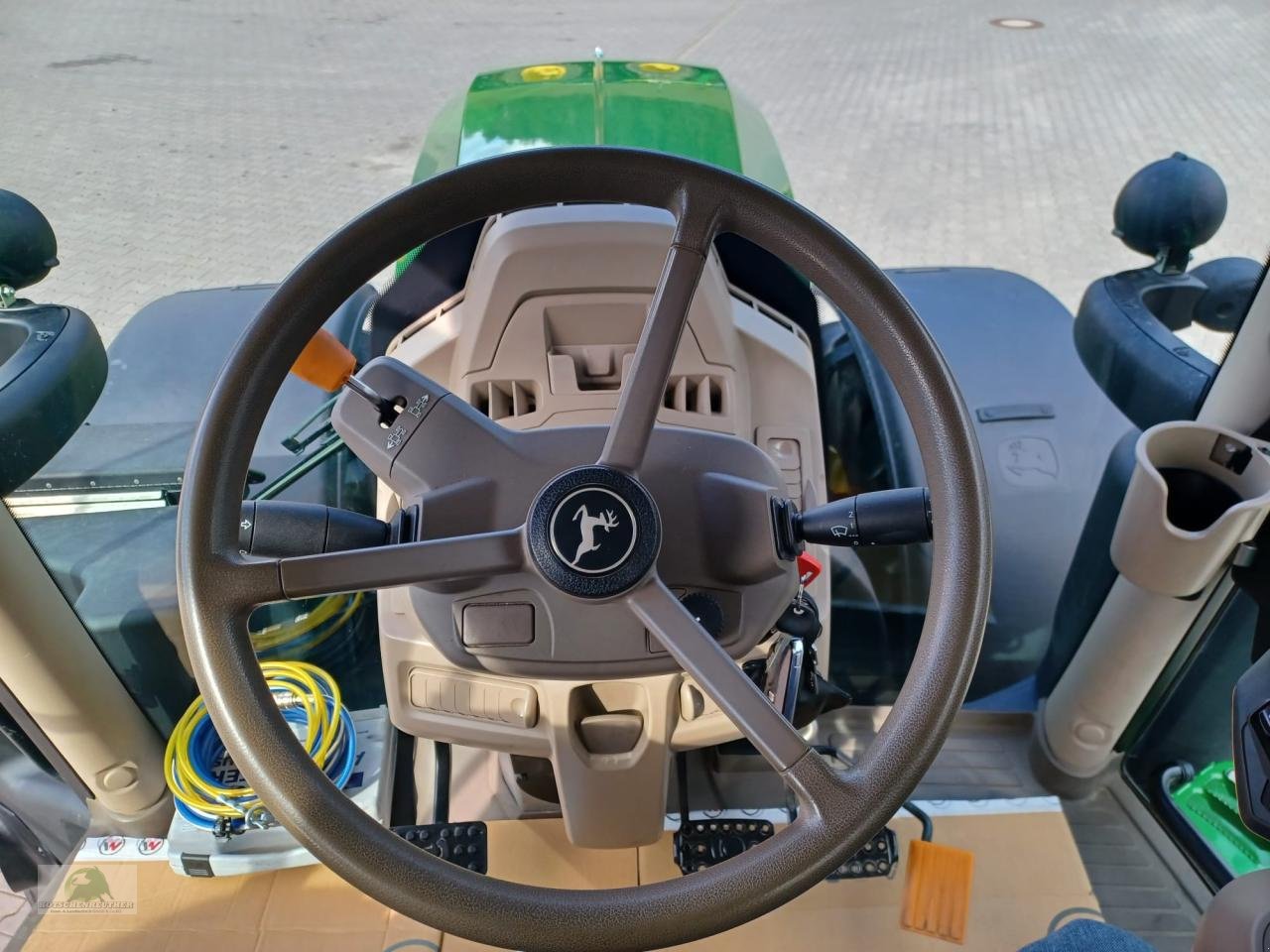 Traktor du type John Deere 6R 195 - Steckachse, Command PRO, Neumaschine en Teichröda (Photo 18)
