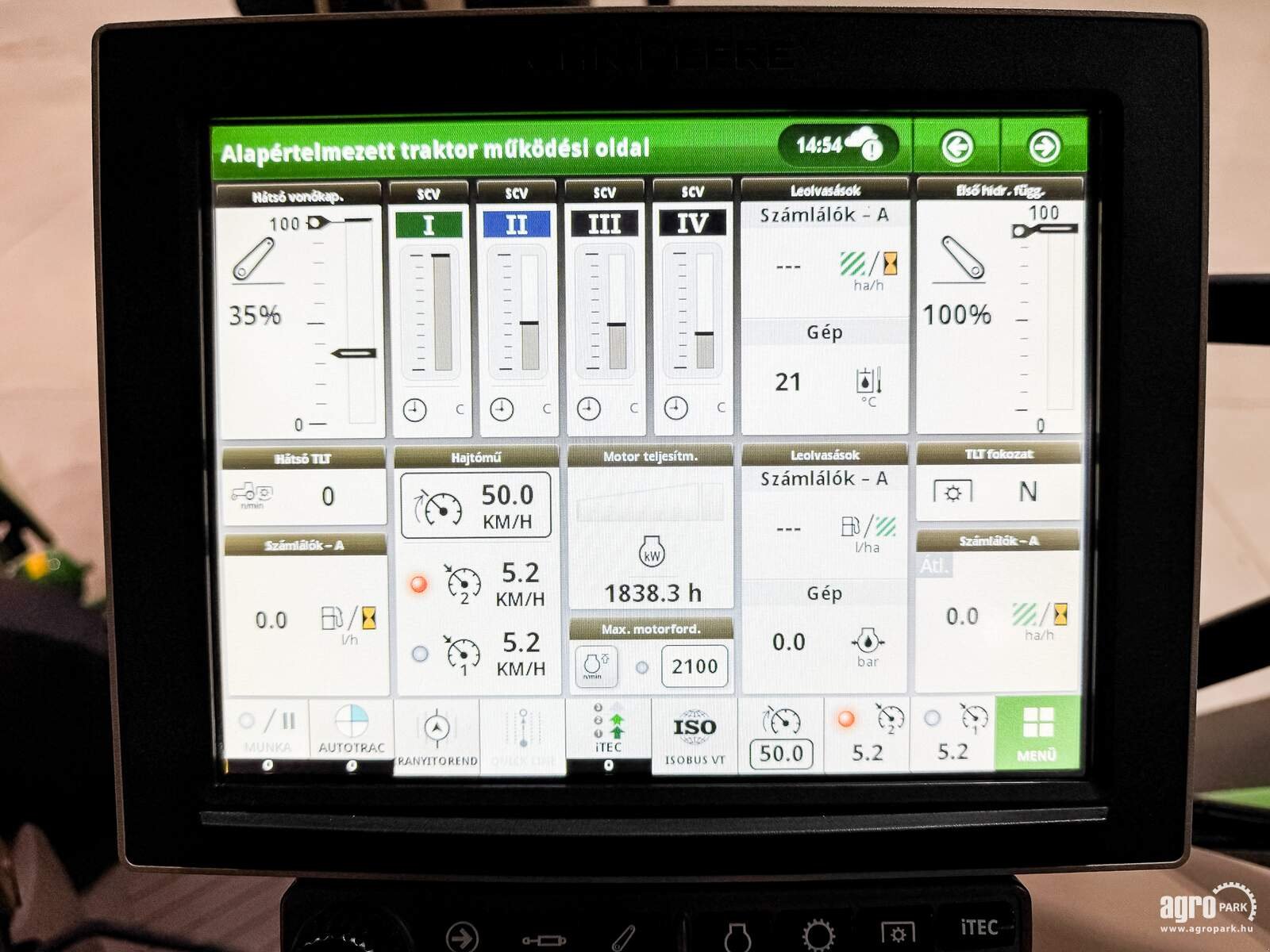 Traktor des Typs John Deere 6R 195, Gebrauchtmaschine in Csengele (Bild 10)