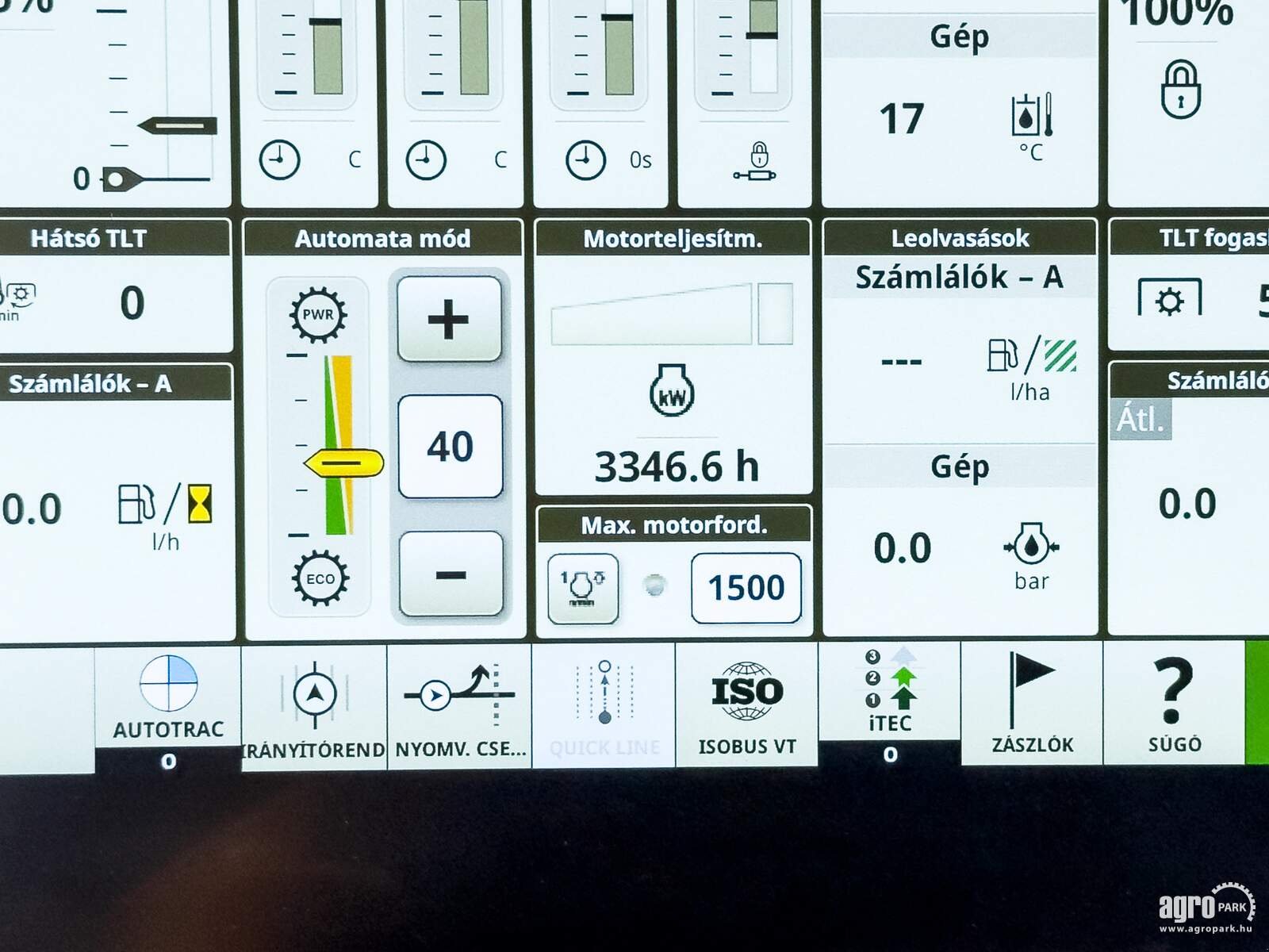 Traktor des Typs John Deere 6R 195, Gebrauchtmaschine in Csengele (Bild 10)