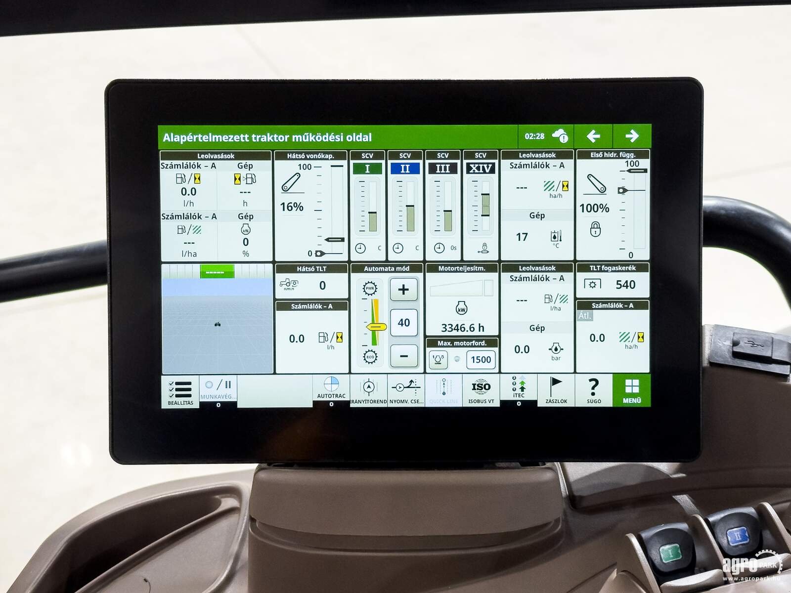 Traktor des Typs John Deere 6R 195, Gebrauchtmaschine in Csengele (Bild 23)