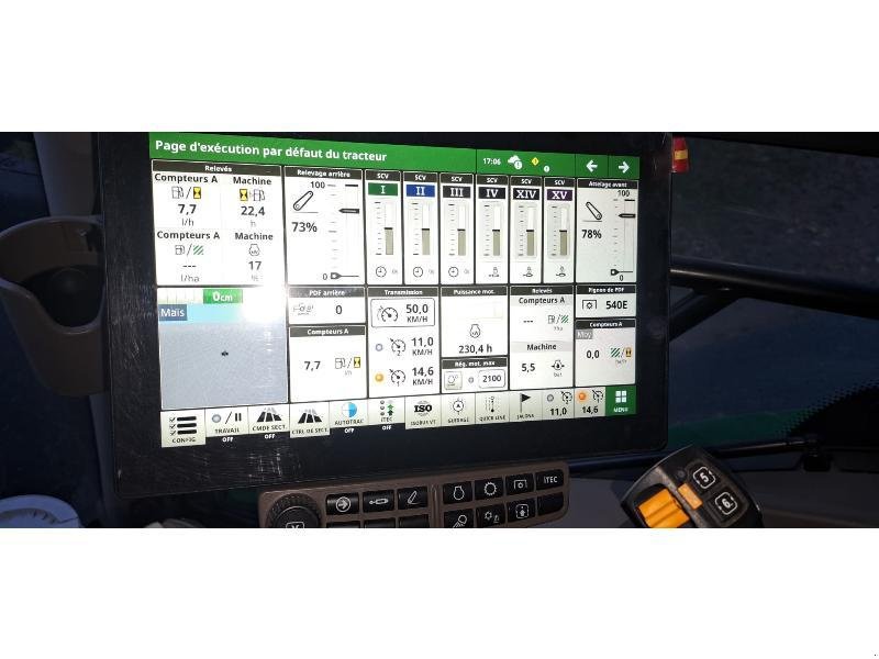 Traktor typu John Deere 6R 195, Gebrauchtmaschine w LE PONT CHRETIEN (Zdjęcie 7)