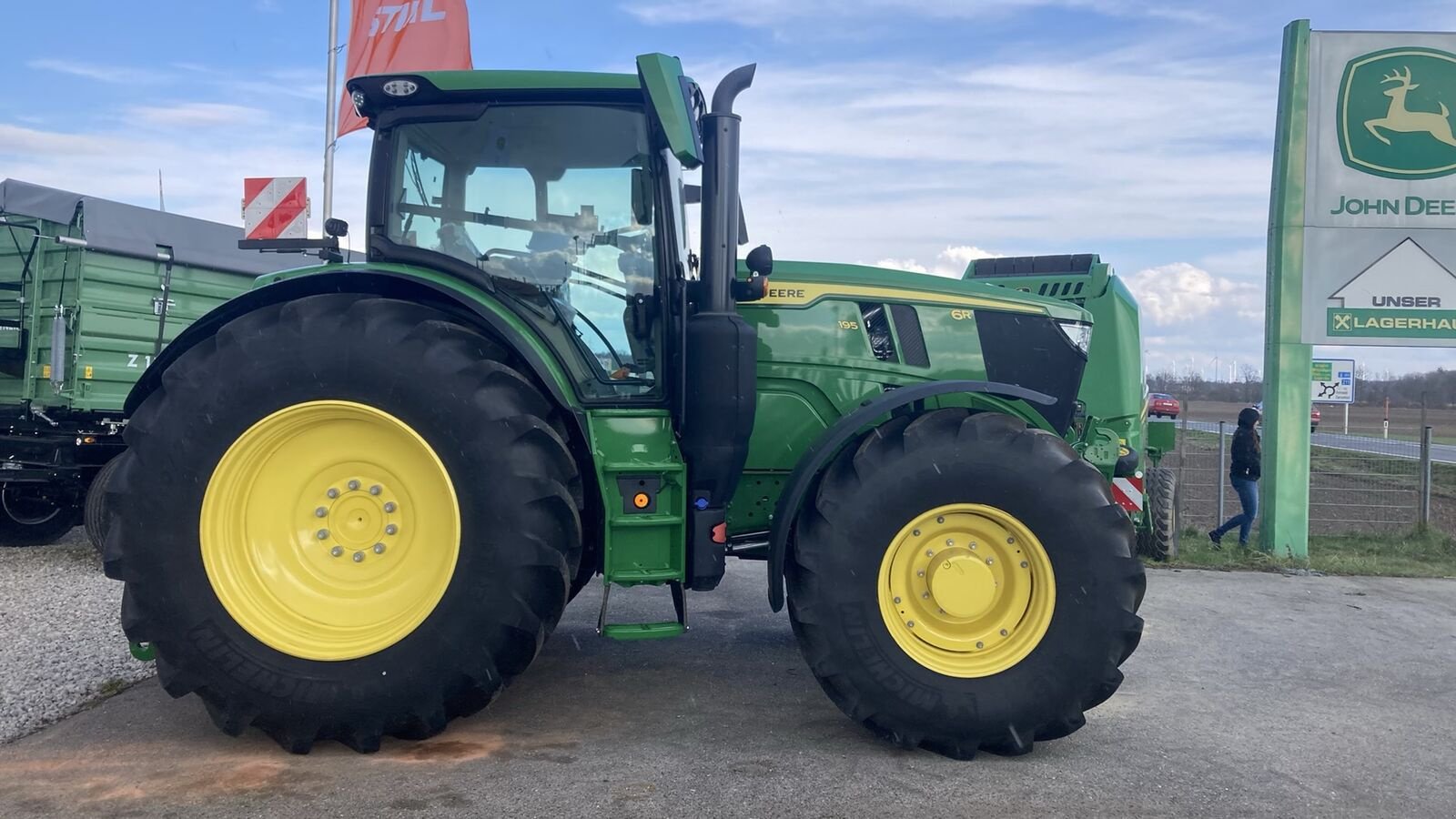 Traktor του τύπου John Deere 6R 195, Neumaschine σε Eggendorf (Φωτογραφία 5)