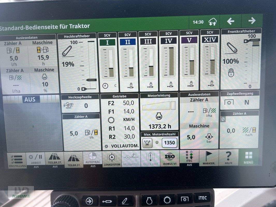 Traktor του τύπου John Deere 6R 195, Gebrauchtmaschine σε Groß Munzel (Φωτογραφία 11)