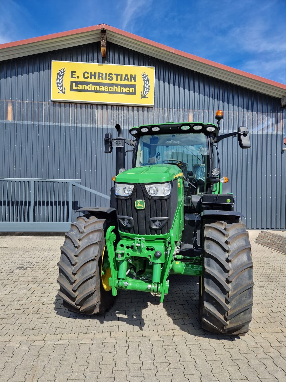 Traktor Türe ait John Deere 6R 195, Neumaschine içinde Bad Sobernheim (resim 1)