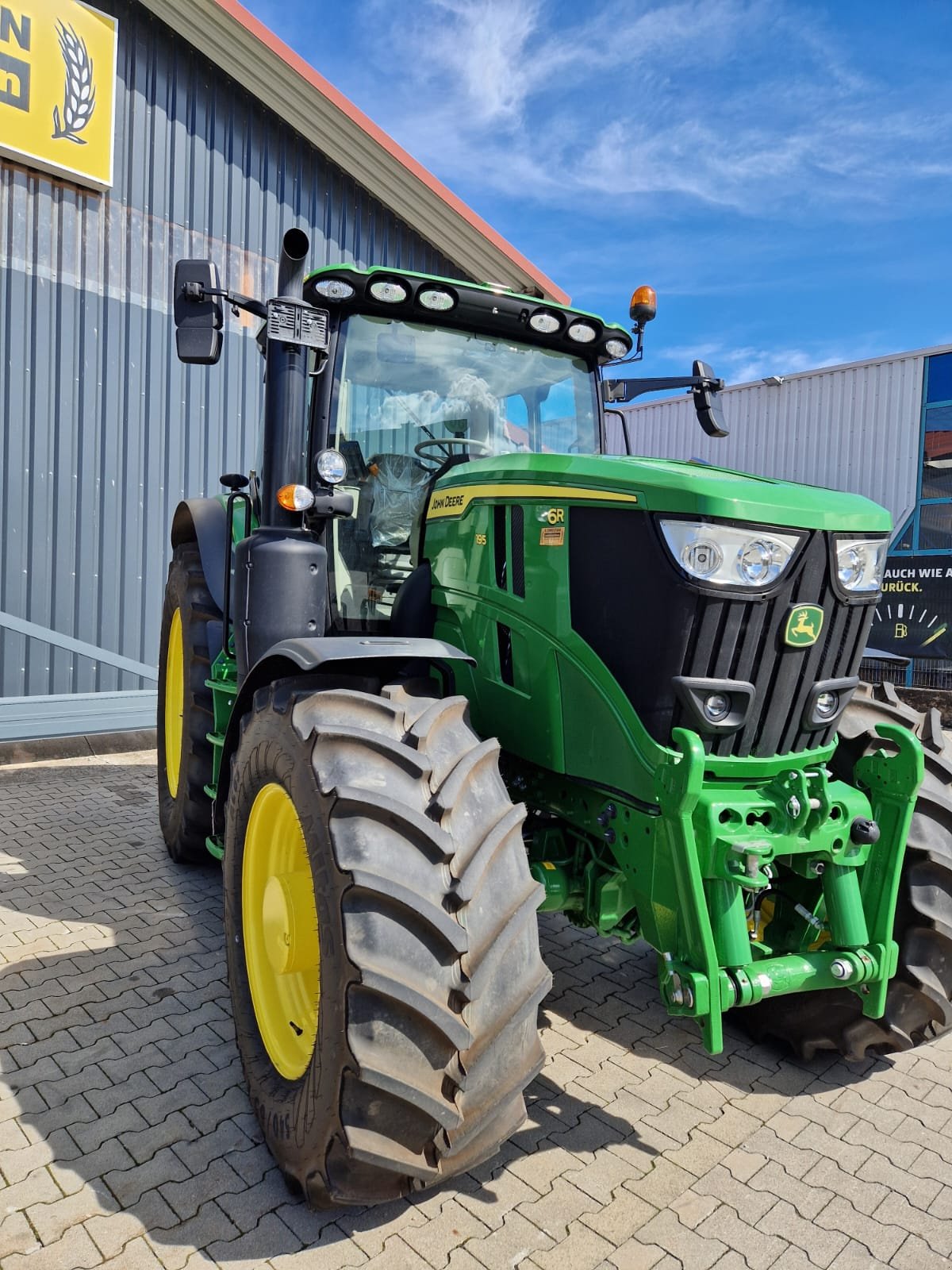 Traktor Türe ait John Deere 6R 195, Neumaschine içinde Bad Sobernheim (resim 2)