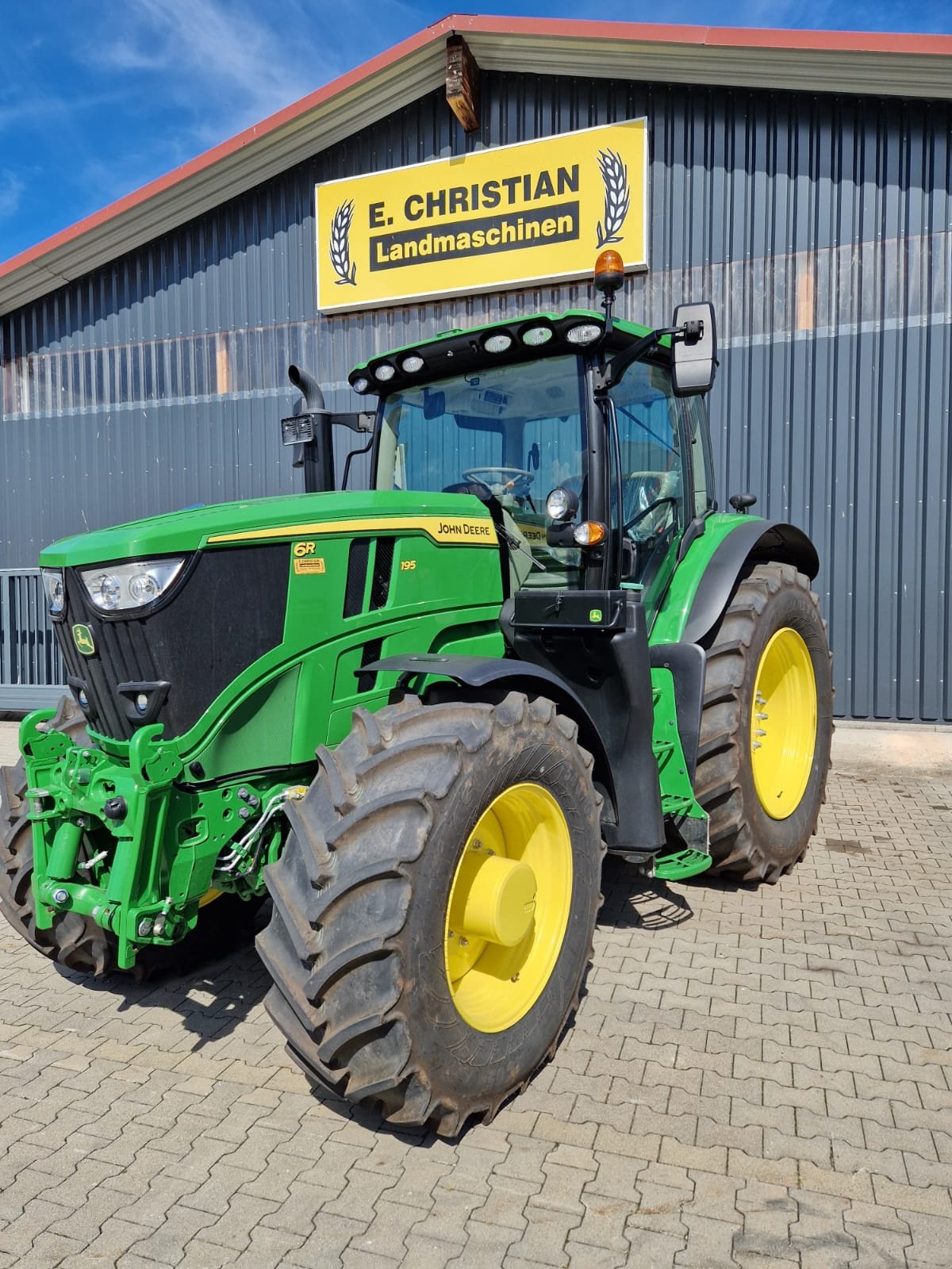 Traktor Türe ait John Deere 6R 195, Neumaschine içinde Bad Sobernheim (resim 3)