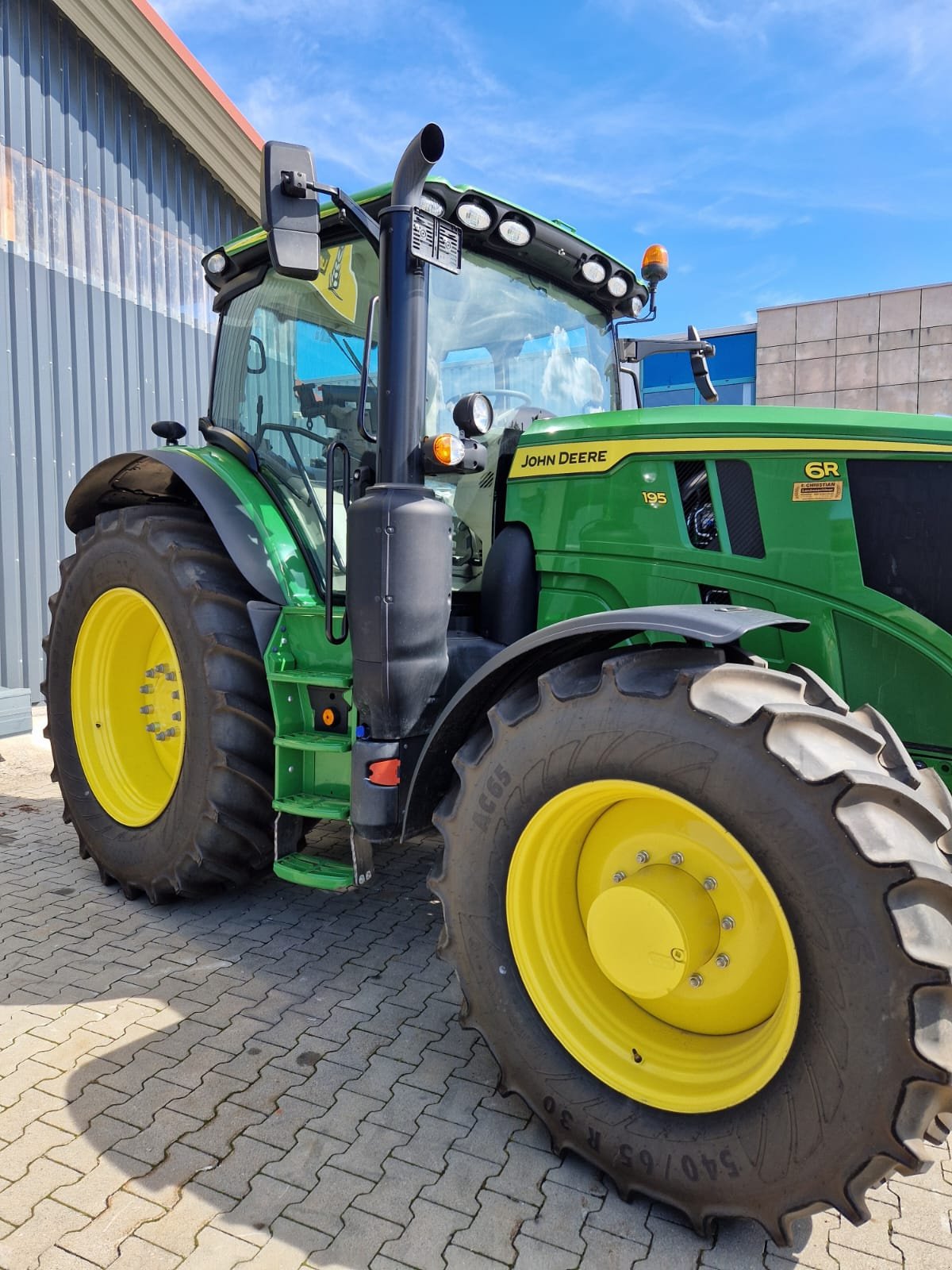 Traktor Türe ait John Deere 6R 195, Neumaschine içinde Bad Sobernheim (resim 4)