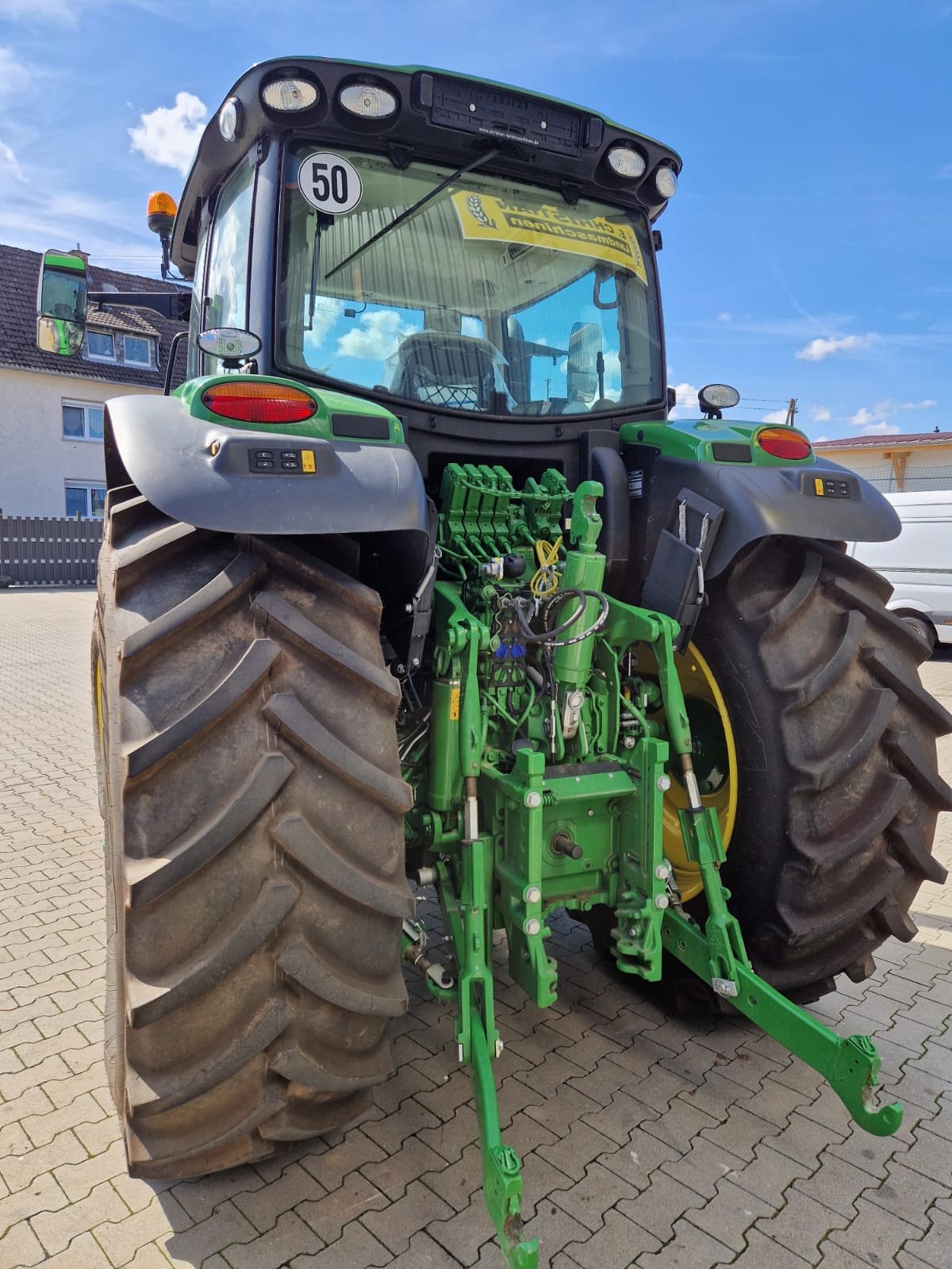 Traktor Türe ait John Deere 6R 195, Neumaschine içinde Bad Sobernheim (resim 5)