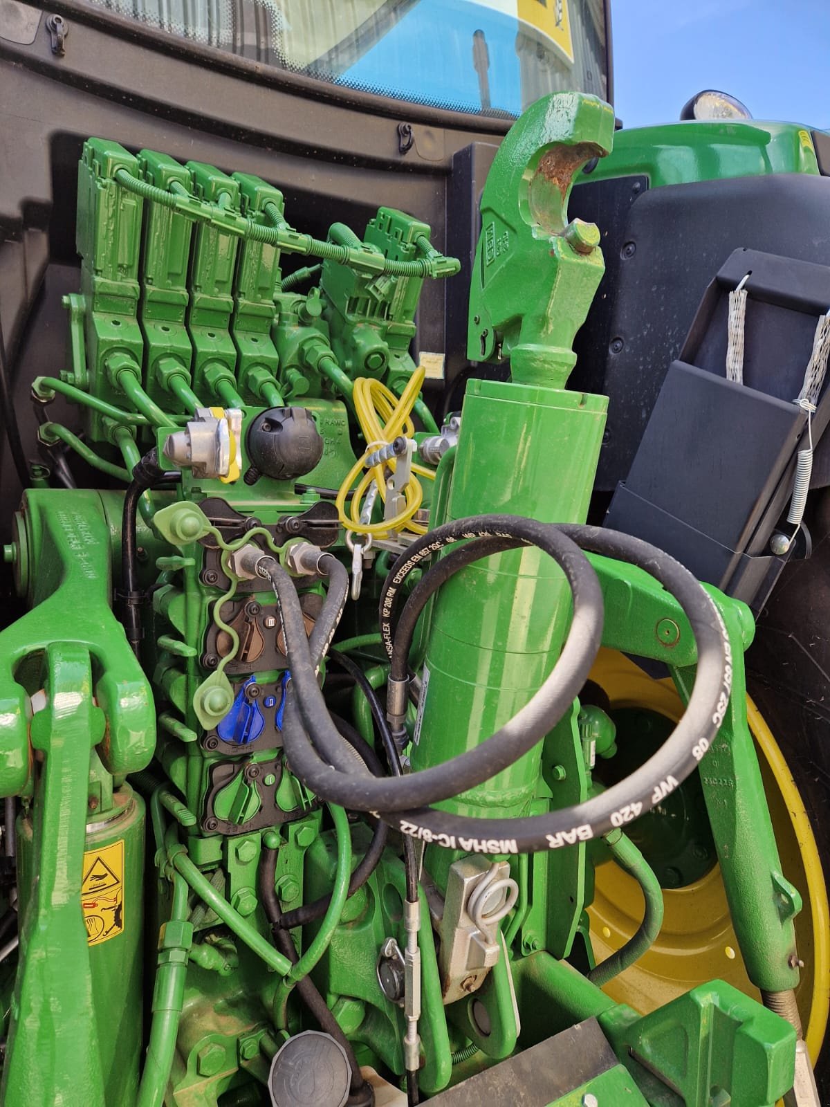 Traktor Türe ait John Deere 6R 195, Neumaschine içinde Bad Sobernheim (resim 11)