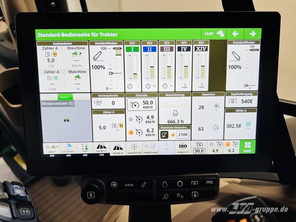 Traktor typu John Deere 6R 195, Gebrauchtmaschine v Sülzetal OT Altenweddingen (Obrázok 22)
