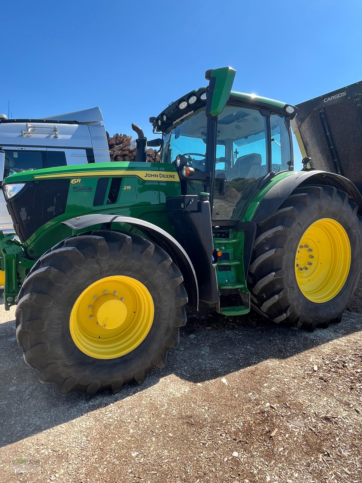 Traktor tipa John Deere 6R 215 6R215 1600h AutoPowr Command Pro, Gebrauchtmaschine u Pollenfeld (Slika 1)