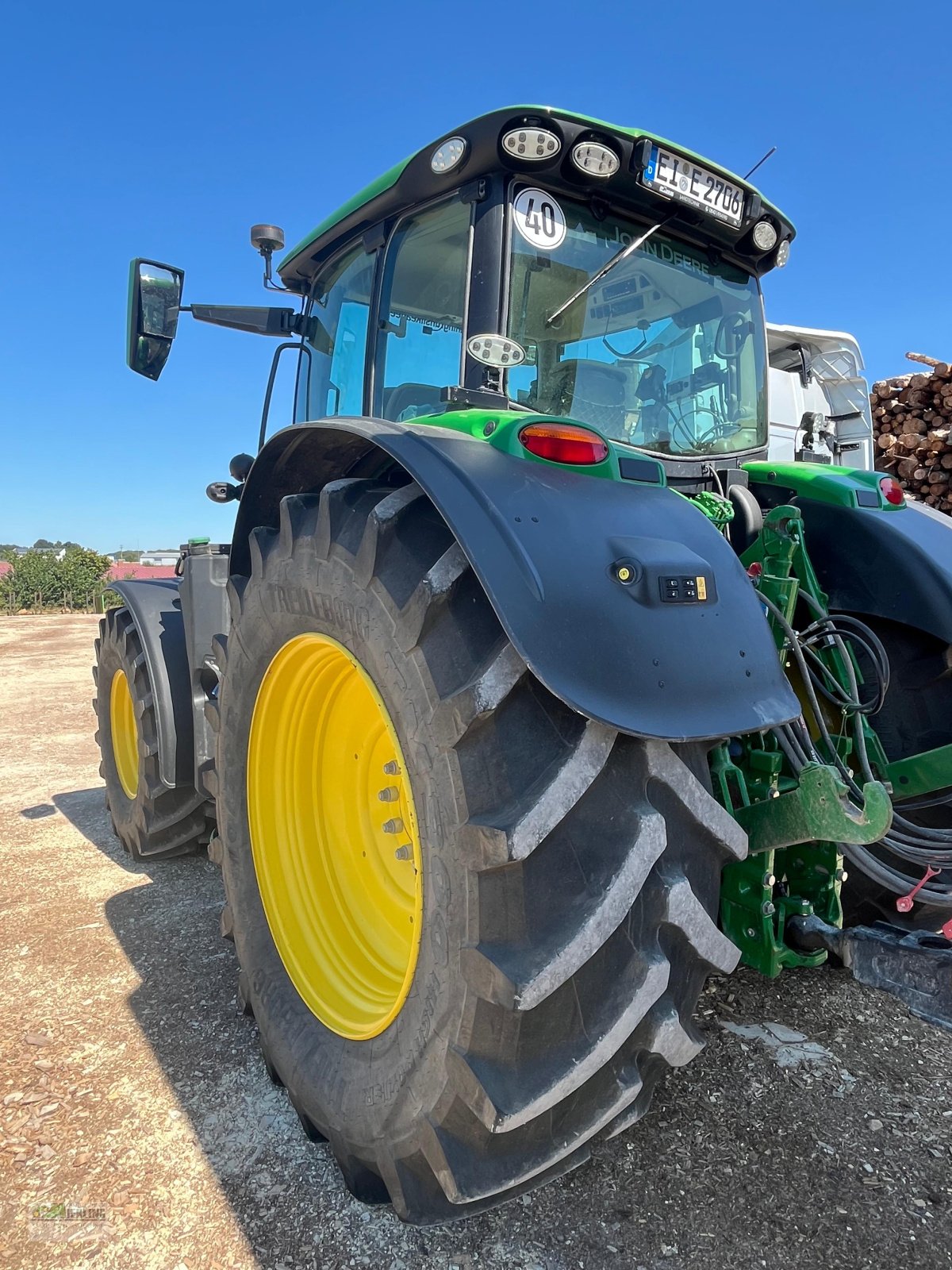 Traktor tipa John Deere 6R 215 6R215 1600h AutoPowr Command Pro, Gebrauchtmaschine u Pollenfeld (Slika 5)