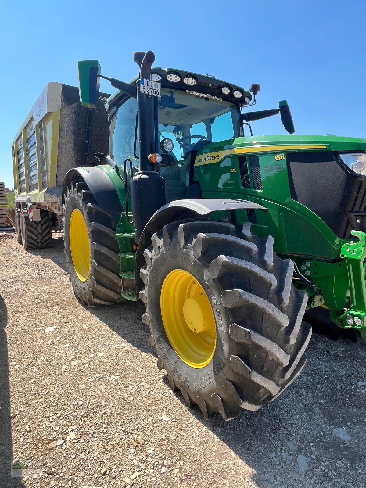 Traktor tipa John Deere 6R 215 6R215 1600h AutoPowr Command Pro, Gebrauchtmaschine u Pollenfeld (Slika 8)