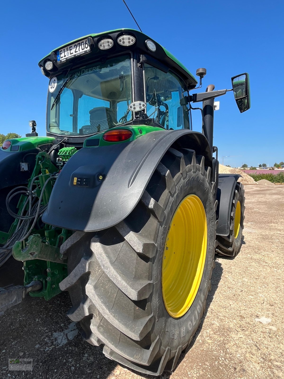 Traktor tipa John Deere 6R 215 6R215 1600h AutoPowr Command Pro, Gebrauchtmaschine u Pollenfeld (Slika 10)