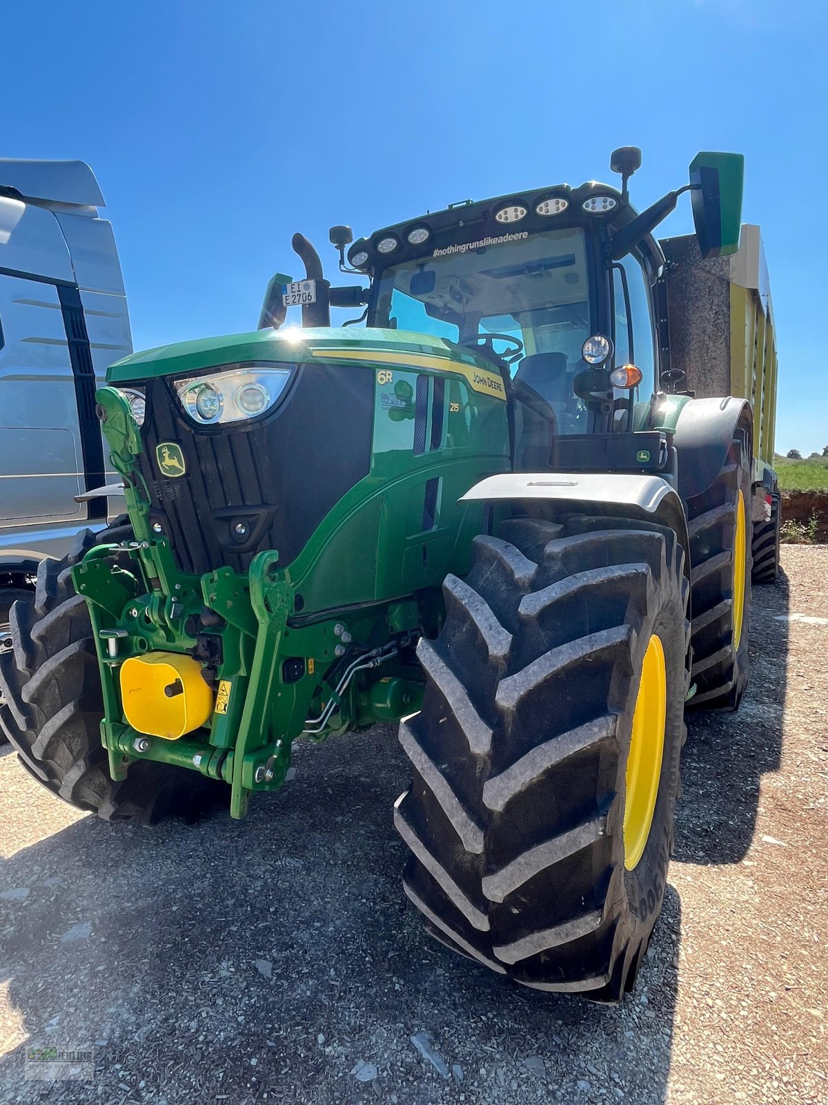 Traktor tipa John Deere 6R 215 6R215 1600h AutoPowr Command Pro, Gebrauchtmaschine u Pollenfeld (Slika 14)