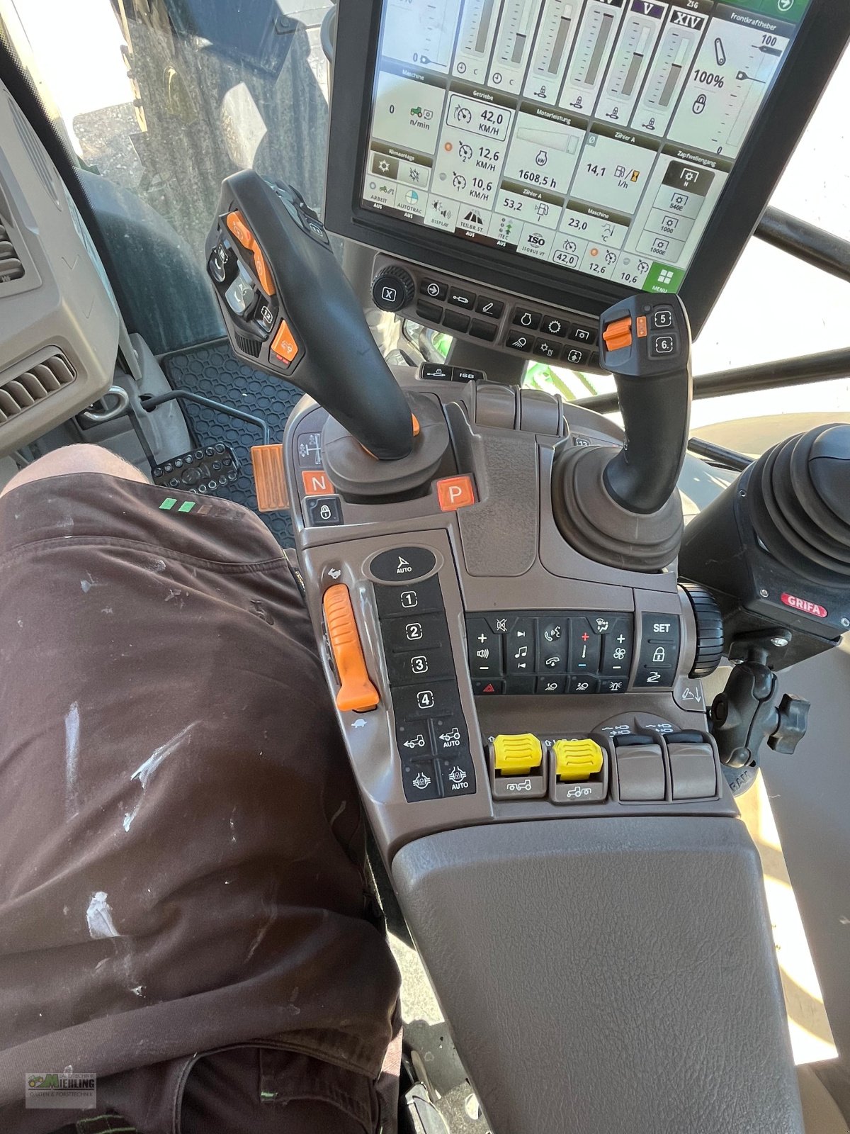 Traktor tipa John Deere 6R 215 6R215 1600h AutoPowr Command Pro, Gebrauchtmaschine u Pollenfeld (Slika 15)