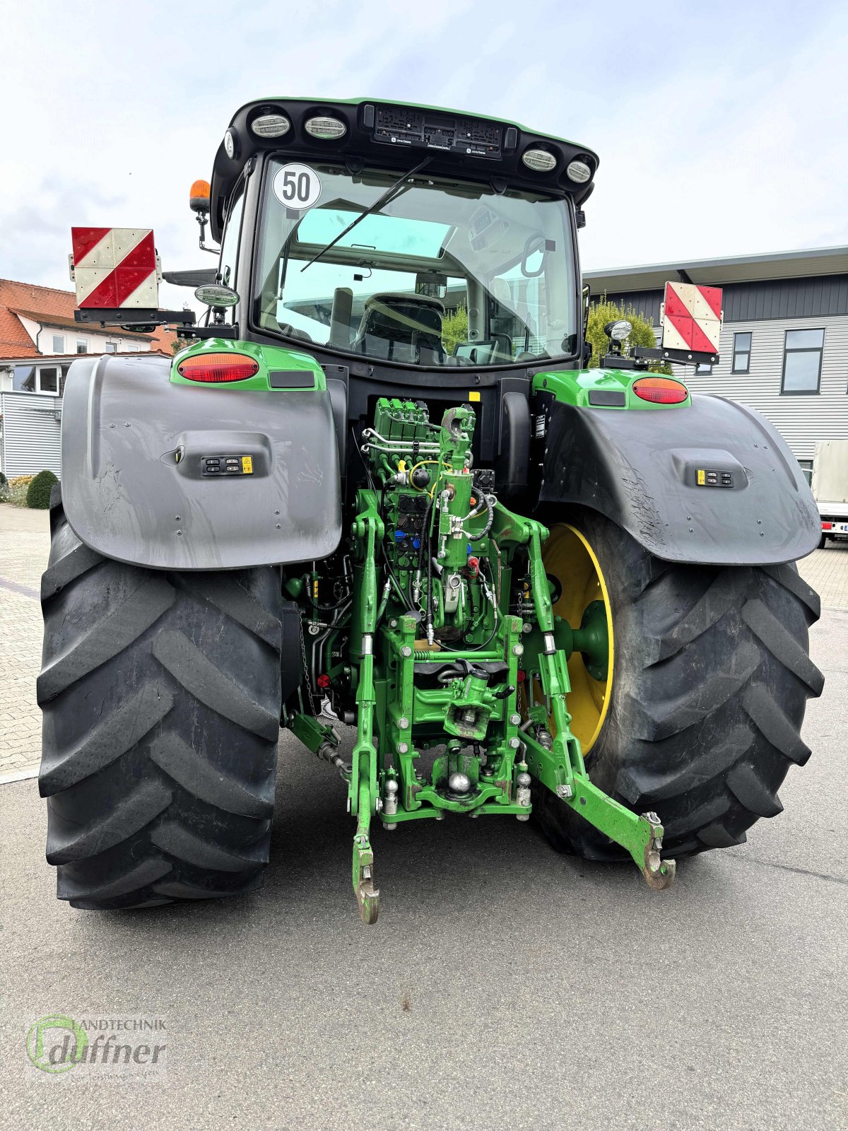 Traktor Türe ait John Deere 6R 215 6R215, Gebrauchtmaschine içinde Hohentengen (resim 5)