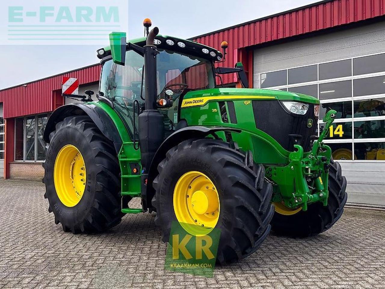 Traktor van het type John Deere 6r 215 #779271, Gebrauchtmaschine in STEENBERGEN (Foto 3)