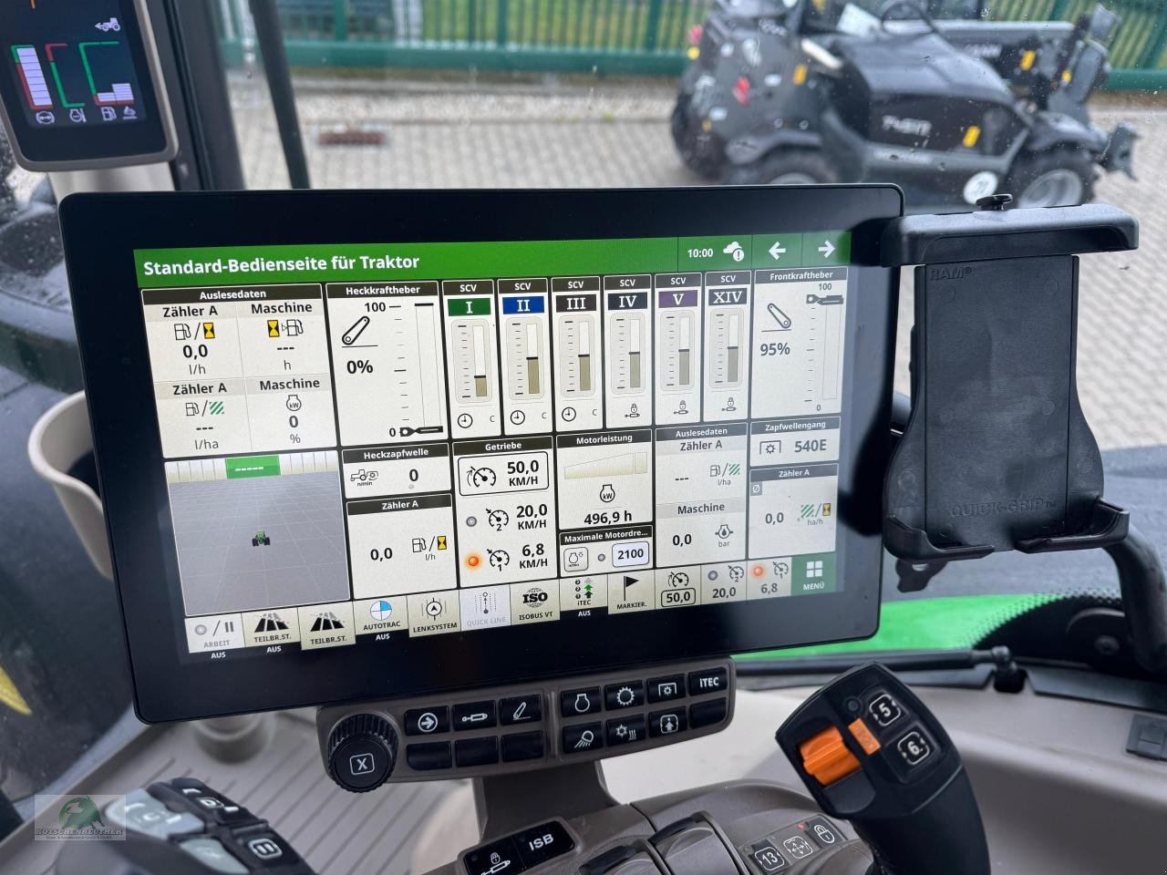 Traktor Türe ait John Deere 6R 215 - Command PRO, Gebrauchtmaschine içinde Triebes (resim 15)
