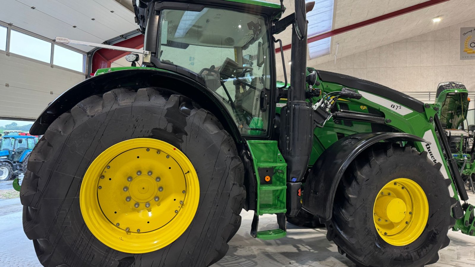 Traktor типа John Deere 6R 215 MED FRONT PTO OG NY ÅLØ FRONTLÆSSER!, Gebrauchtmaschine в Nørager (Фотография 10)